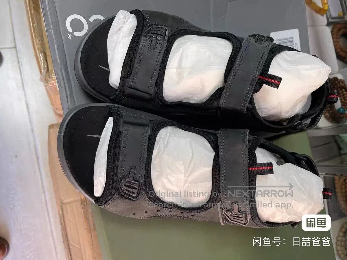 Ecco ECCO Men's Velcro Sandals. Size US 10 / EU 43 - 2 Thumbnail
