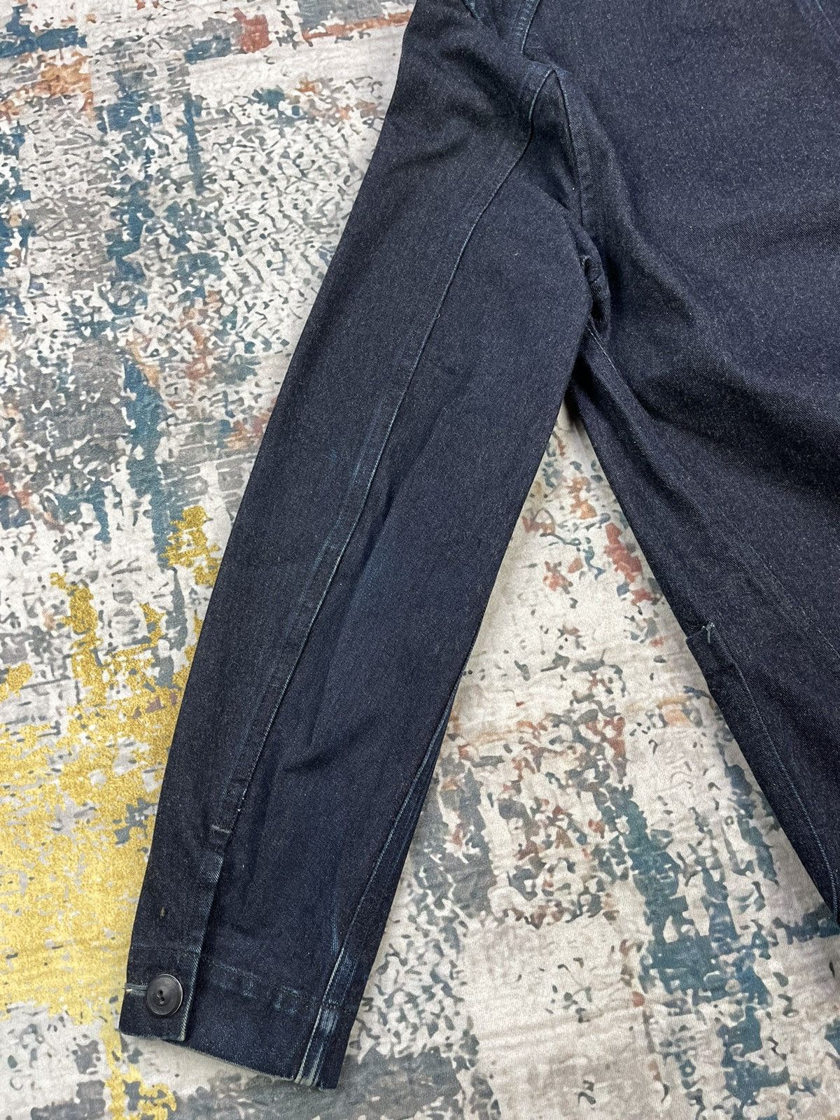 J.S. Homestead J.S Homestead Indigo Dekoboko Denim Jackets Size US S / EU 44-46 / 1 - 9 Thumbnail