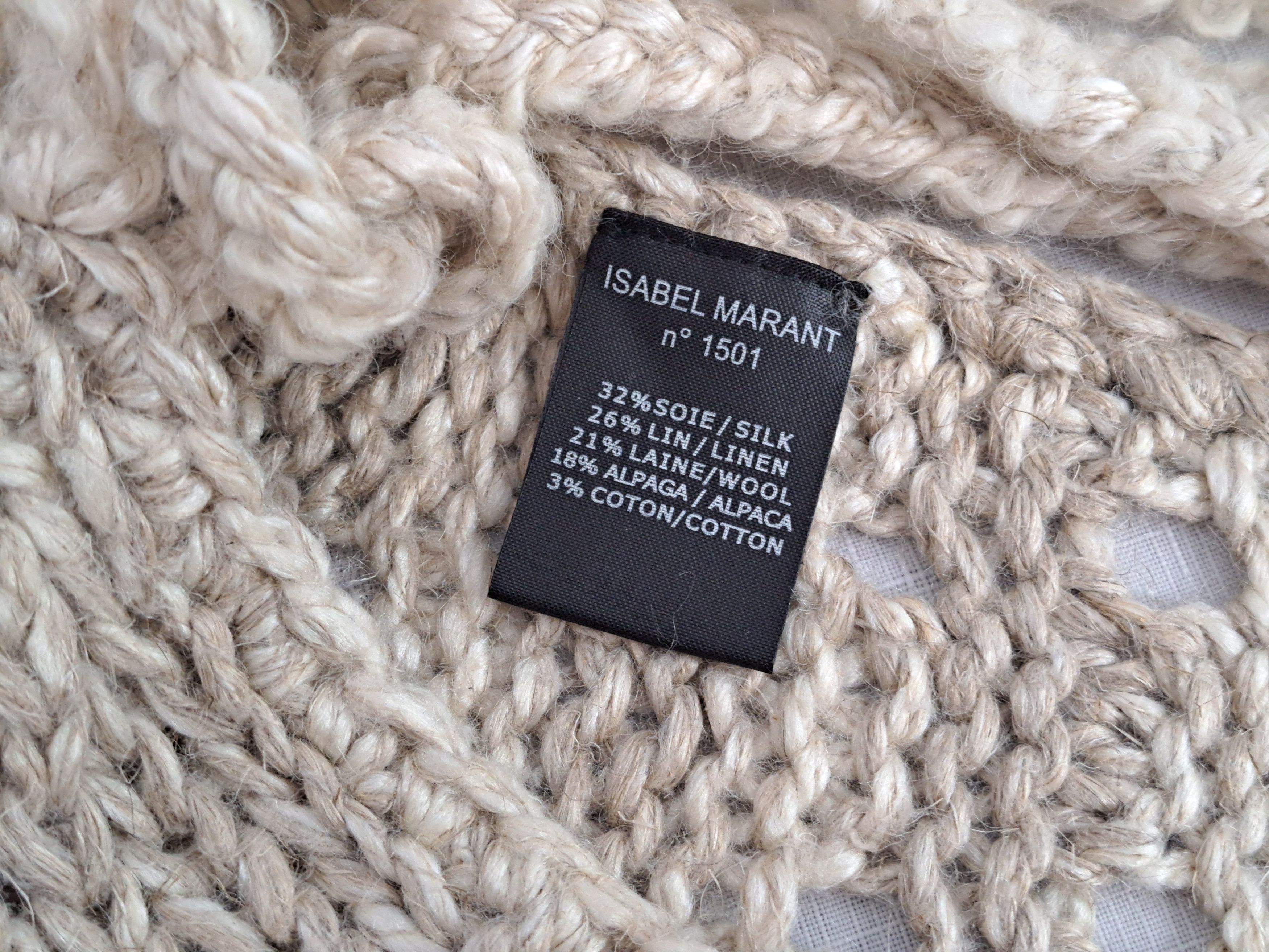 Isabel Marant Isabel Marant Peyton fringe multi knit poncho. Size 38 Size M / US 6-8 / IT 42-44 - 10 Thumbnail