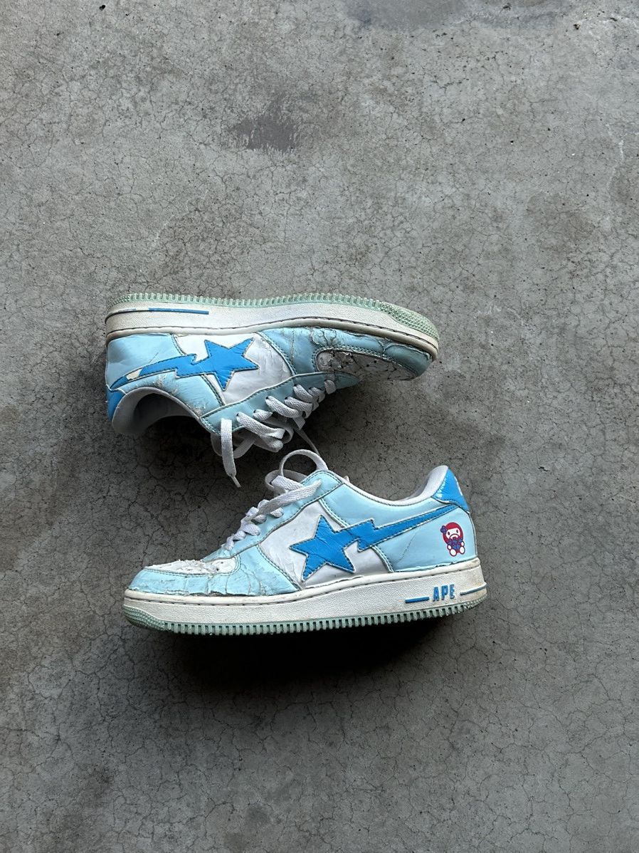 Bape Baby Milo Bapesta Size US 9 / EU 42 - 1 Thumbnail