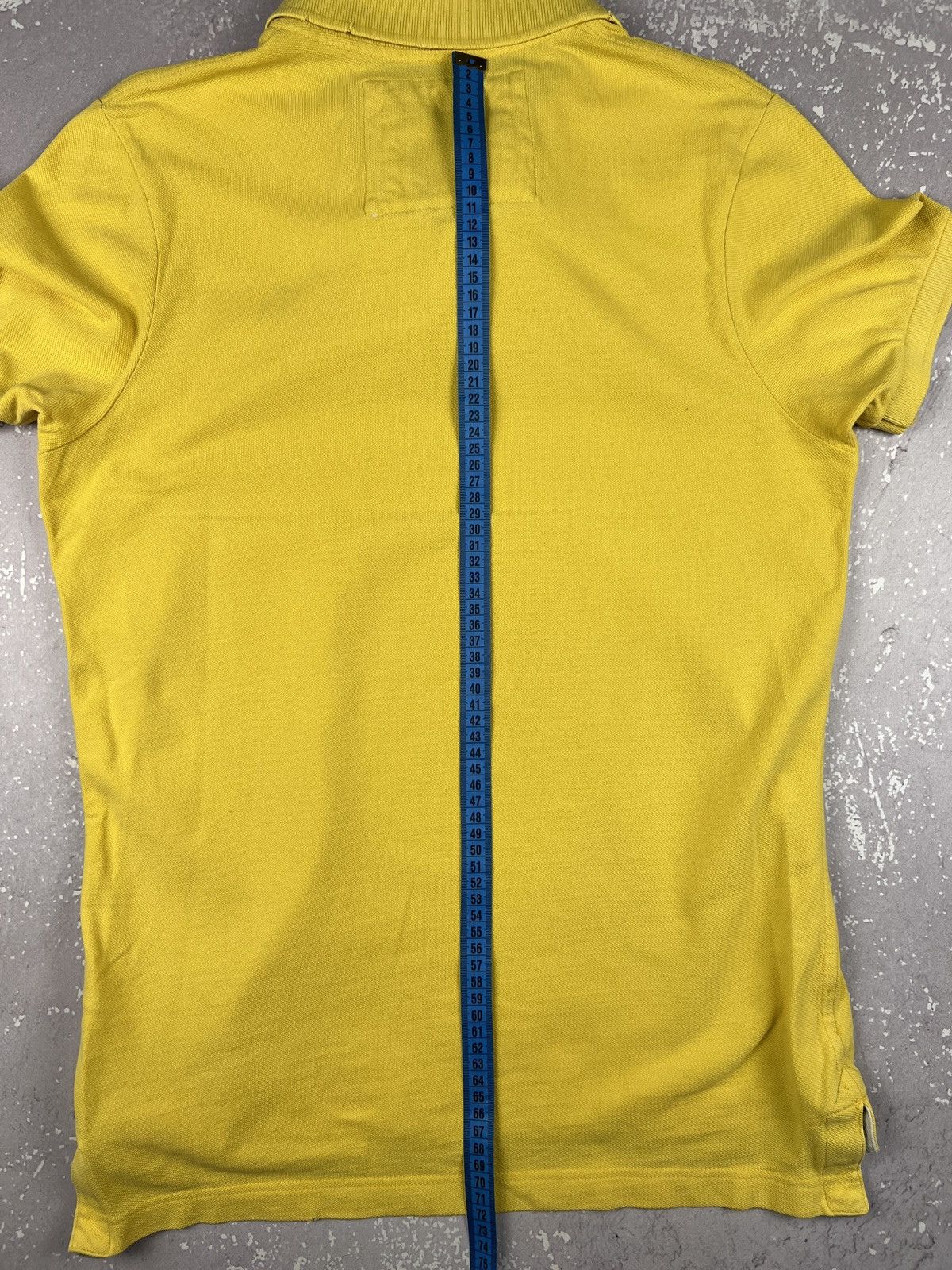 Abercrombie & Fitch Vintage Y2K Abercrombie&Fitch Polo T Shirt Mens S-M Yellow Size US S / EU 44-46 / 1 - 8 Thumbnail