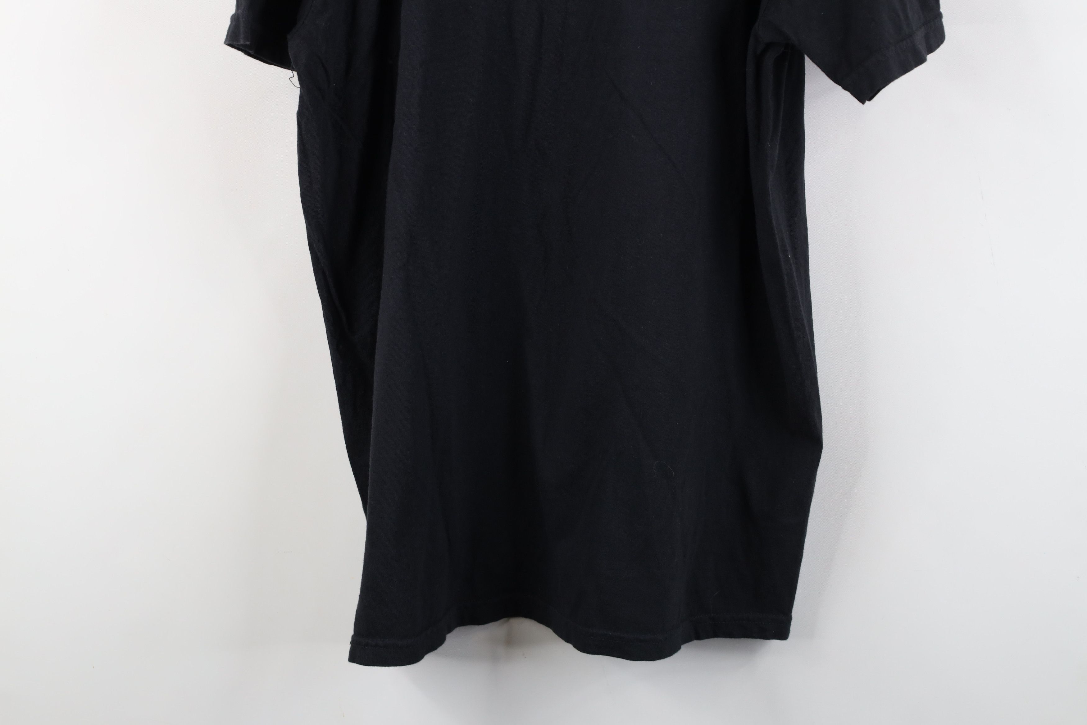 Vintage Vintage Streetwear Blank Short Sleeve T-Shirt Black Cotton Size US L / EU 52-54 / 3 - 11 Thumbnail