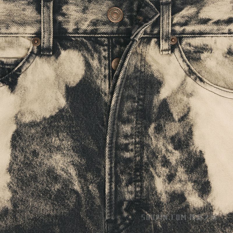 Celine o1bcso1str1124 Harris Wash Denim Wesley Jeans Size US 34 / EU 50 - 4 Thumbnail