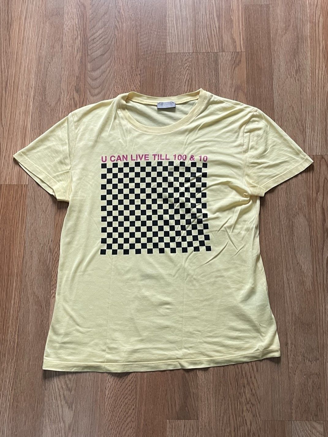 Dior × Hedi Slimane SS06 Dior Homme U Can Live Till 100 & 10