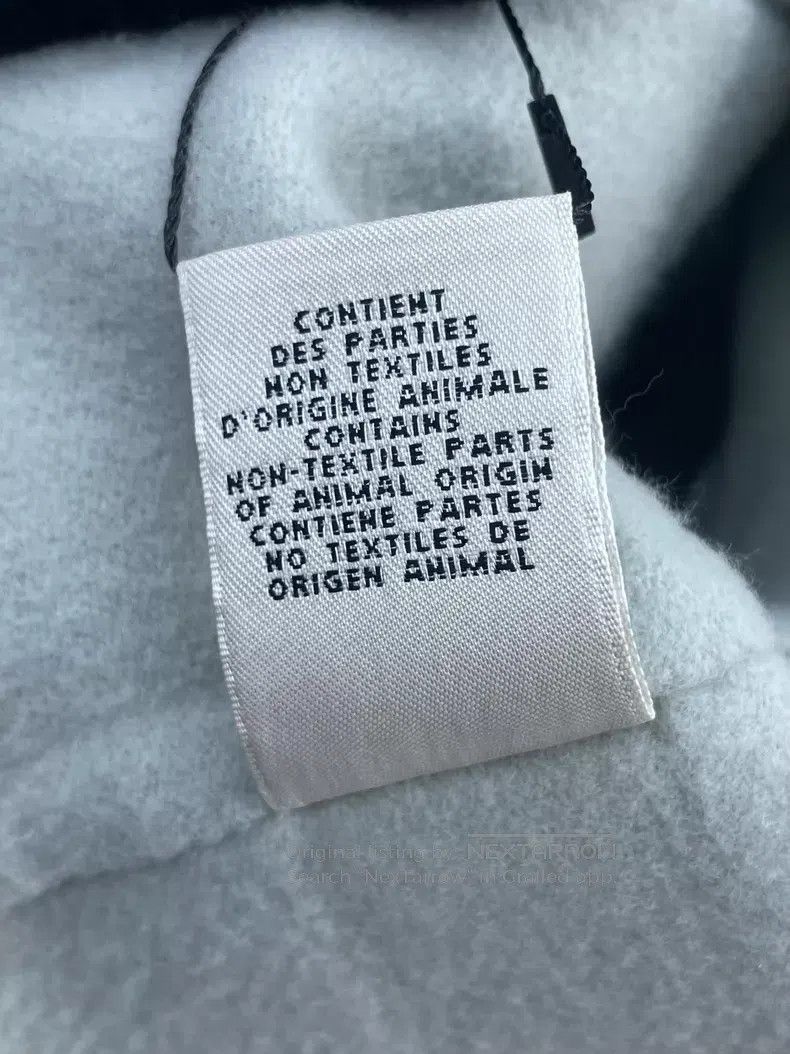 Hermes Hermes Leather Buckle Double-Faced Cashmere Short Coat Size XXS / US 00 / IT 34 - 9 Thumbnail