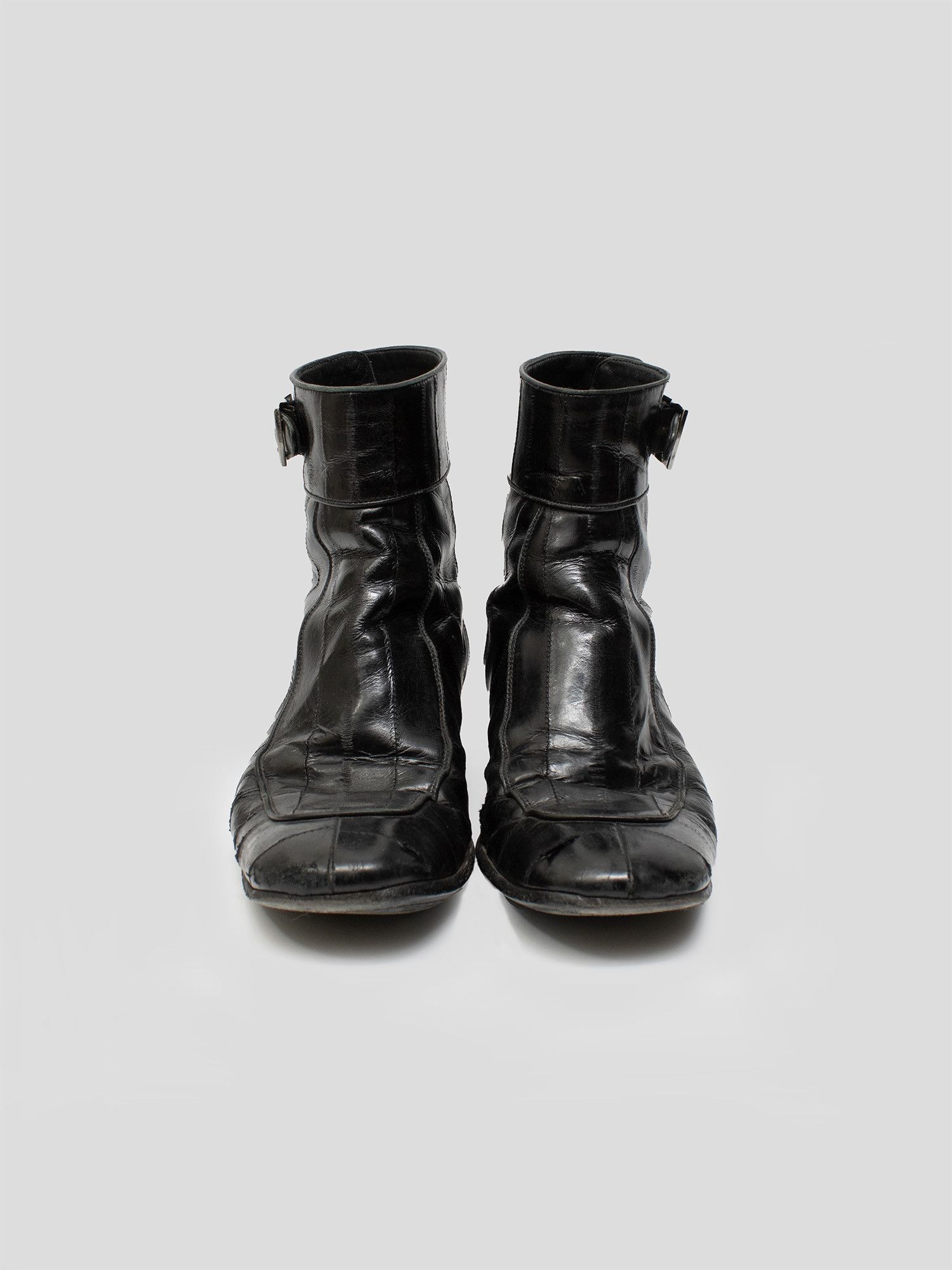 Saint Laurent Paris Miles 30 Eel Leather Boots Size US 8 / EU 41 - 6 Thumbnail