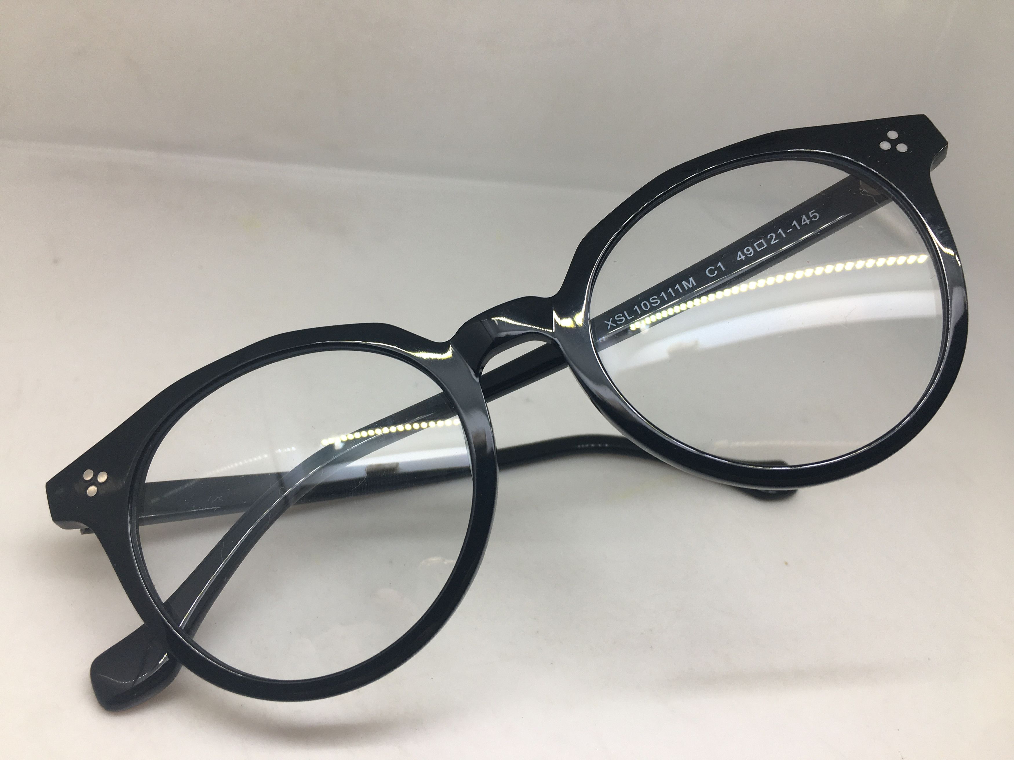 Other Black Acetate Eyeglasses Frame IVY LEAGUE Size ONE SIZE - 5 Thumbnail