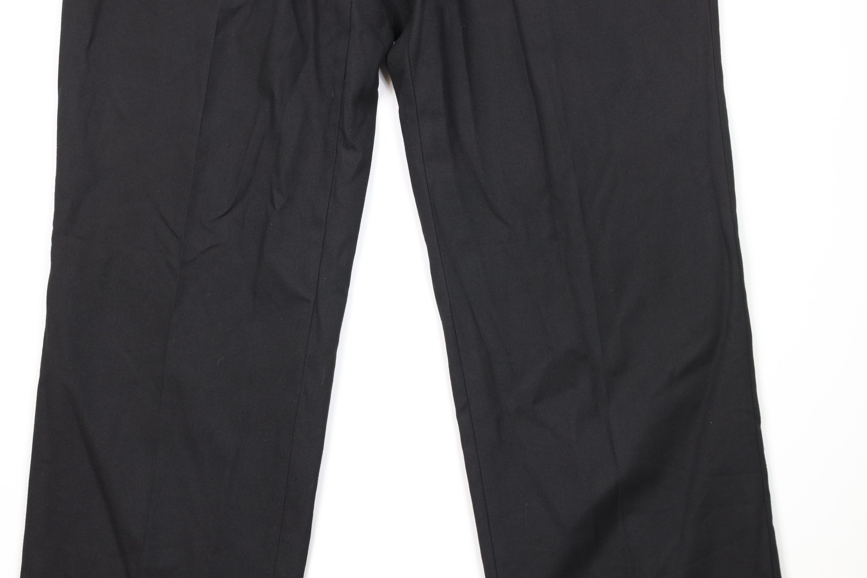 Ralph Lauren Vintage Ralph Lauren Rayon Straight Leg Chino Pants Black Size US 36 / EU 52 - 3 Thumbnail