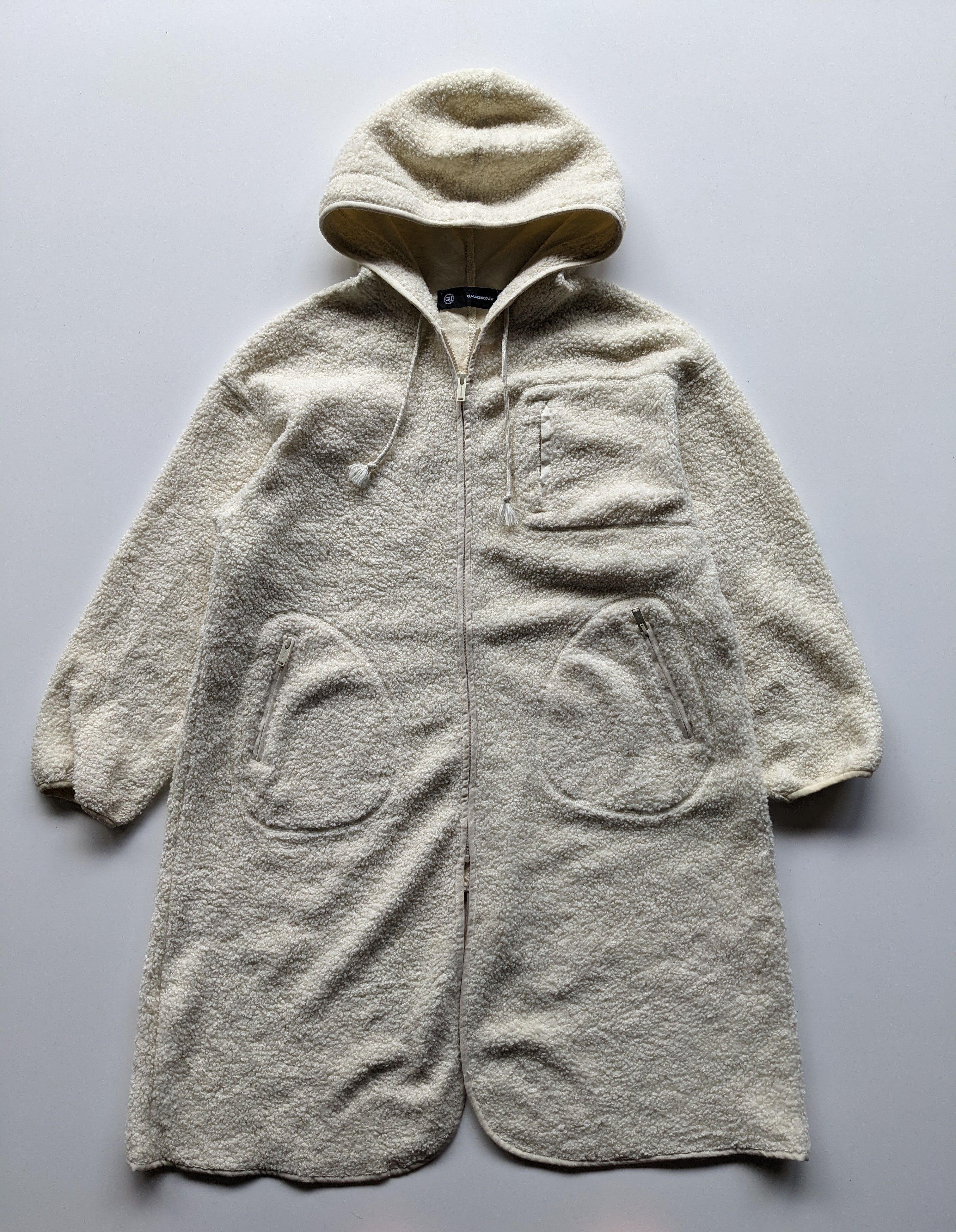 GU × Undercover Undercover X GU fleece hoodie jacket Size US M / EU 48-50 / 2 - 1 Thumbnail
