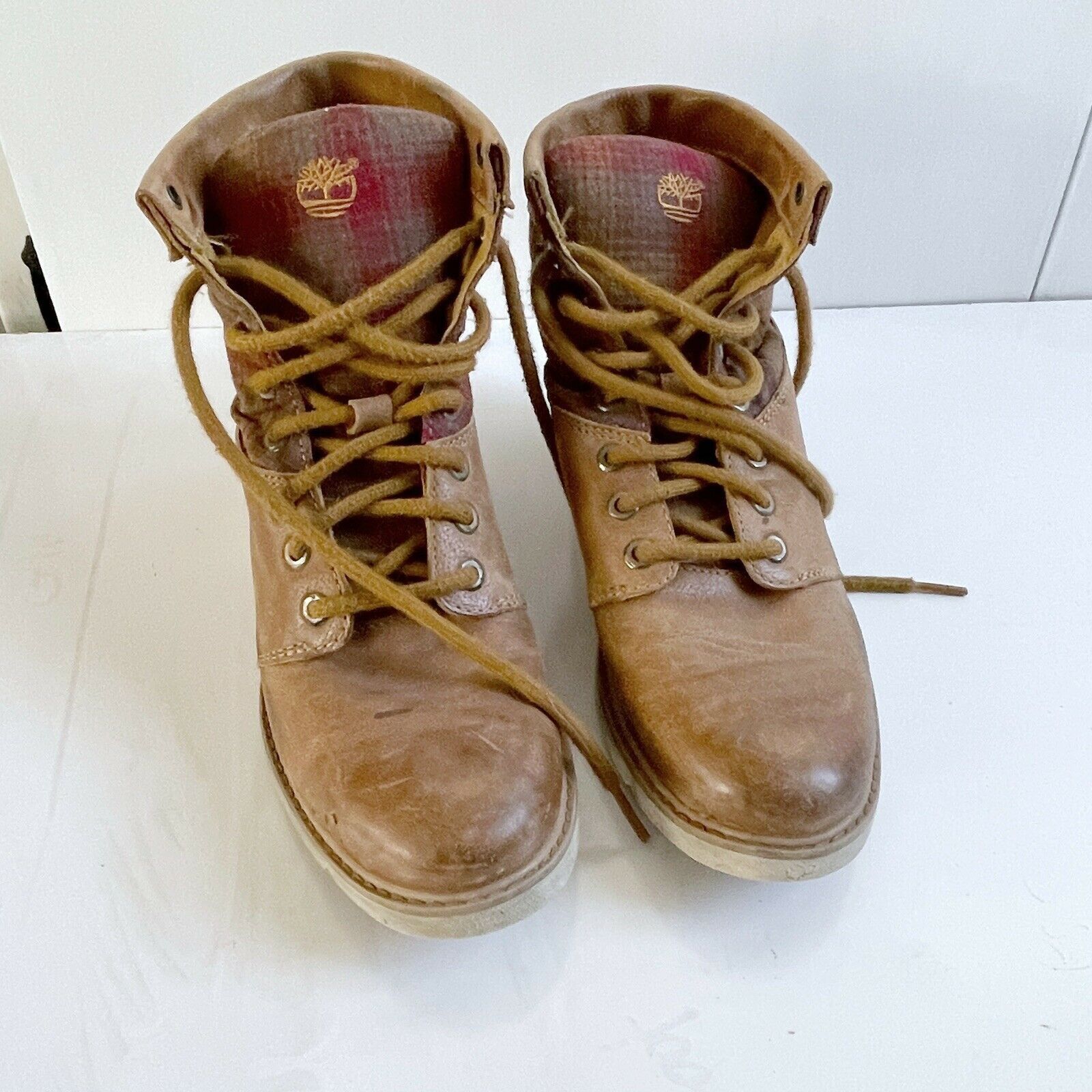 Pendleton Timberland Pendleton women's Bramhall boots size 7 Plaid Size US 7 / IT 37 - 7 Thumbnail