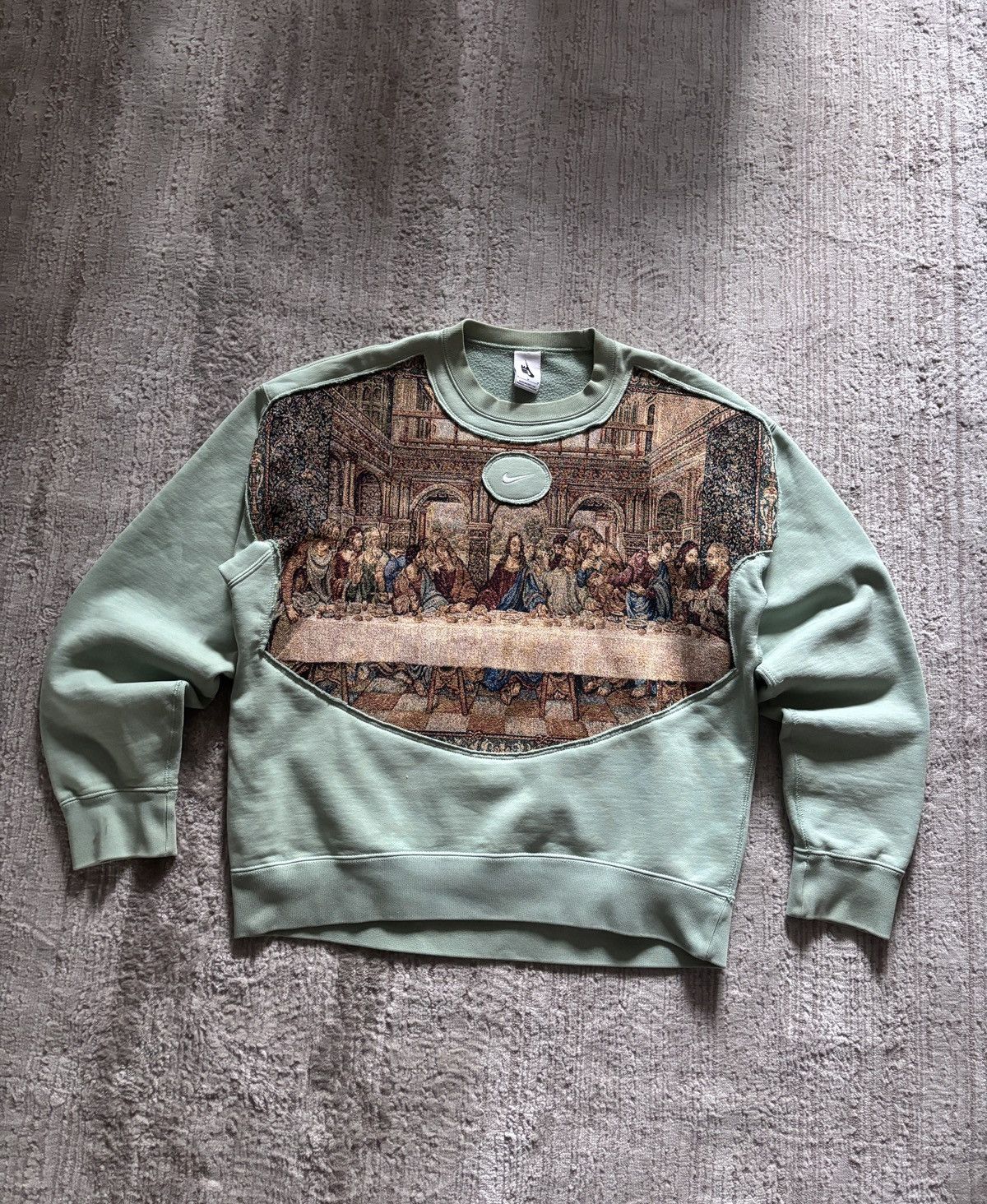 Nike Nike Reworked NRG Junya Watanabe style Jesus sweatshirt Size US M / EU 48-50 / 2 - 1 Thumbnail