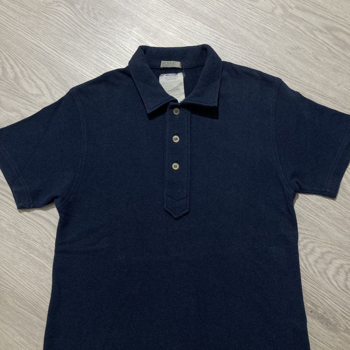 Comme des Garcons Homme 1990s Vintage Comme Des Garcons Homme Polo T-shirt Designer Size US S / EU 44-46 / 1 - 2 Thumbnail