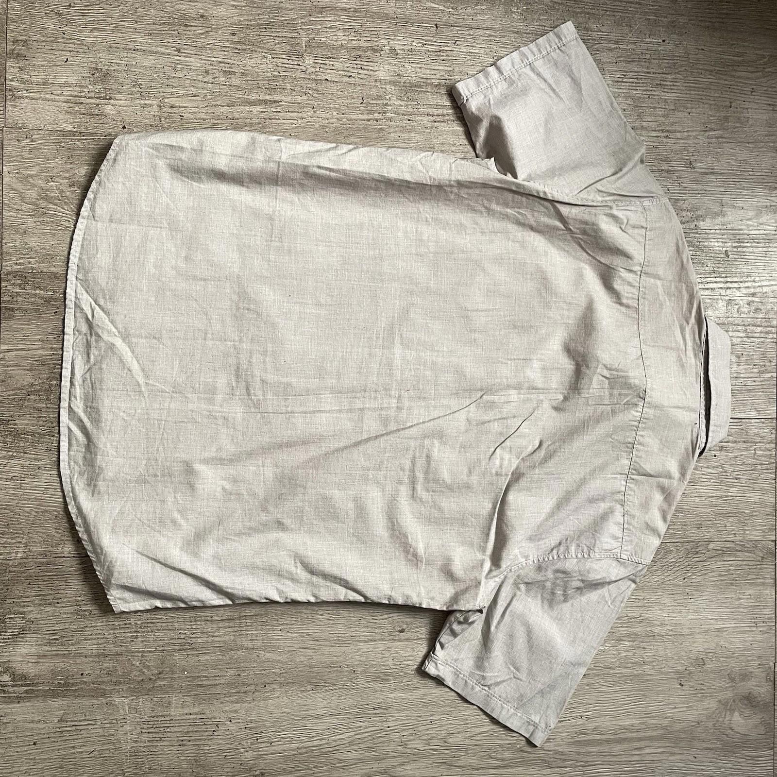 Vintage STONE ISLAND Denims Shirt Short Sleeve Button Up M