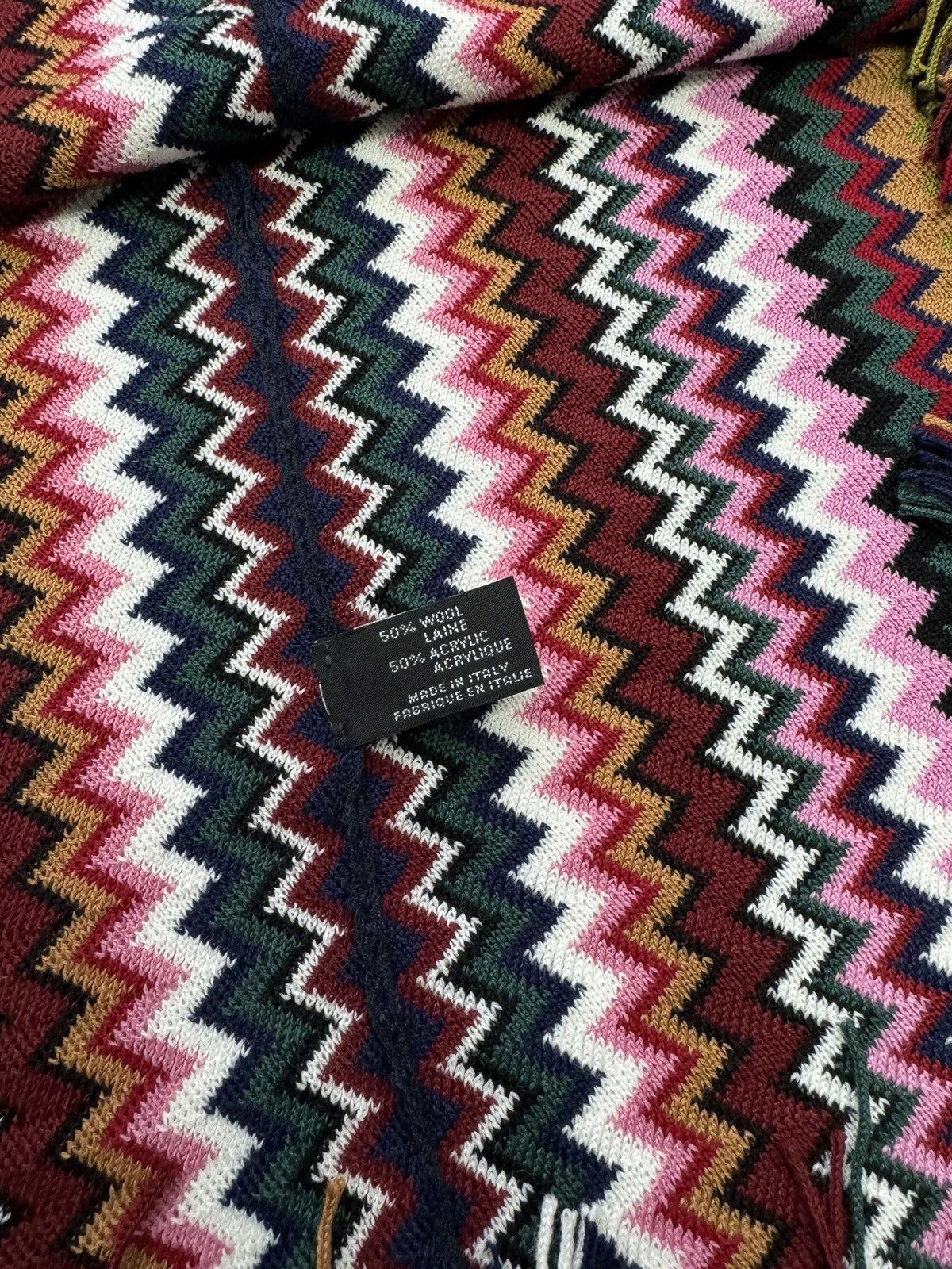 Missoni Missoni Poncho One Size Zigzag-Woven Knitted Cape NEW Size ONE SIZE - 7 Thumbnail
