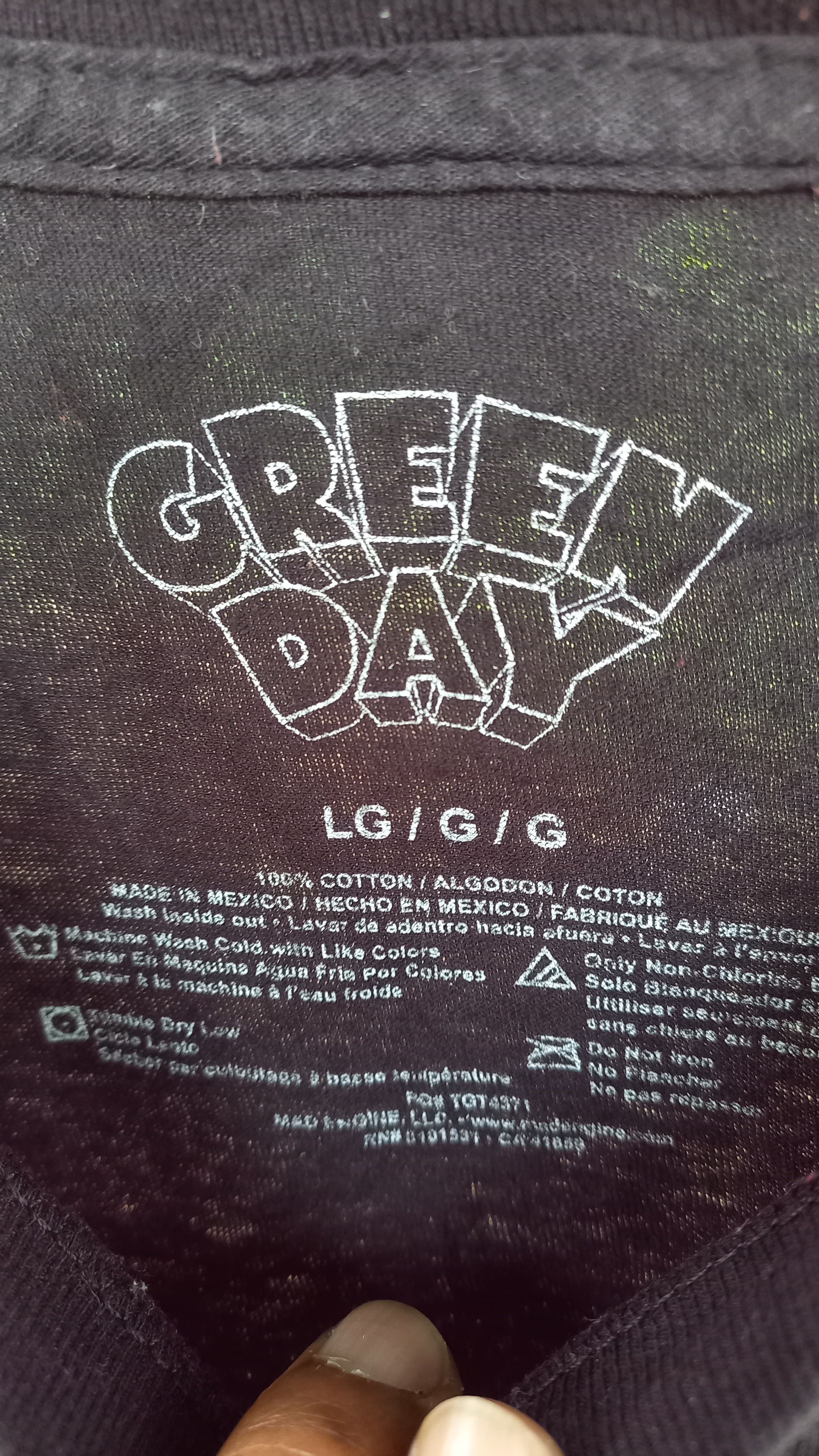 Mad Engine GREEN DAY Band tee Size US L / EU 52-54 / 3 - 4 Thumbnail