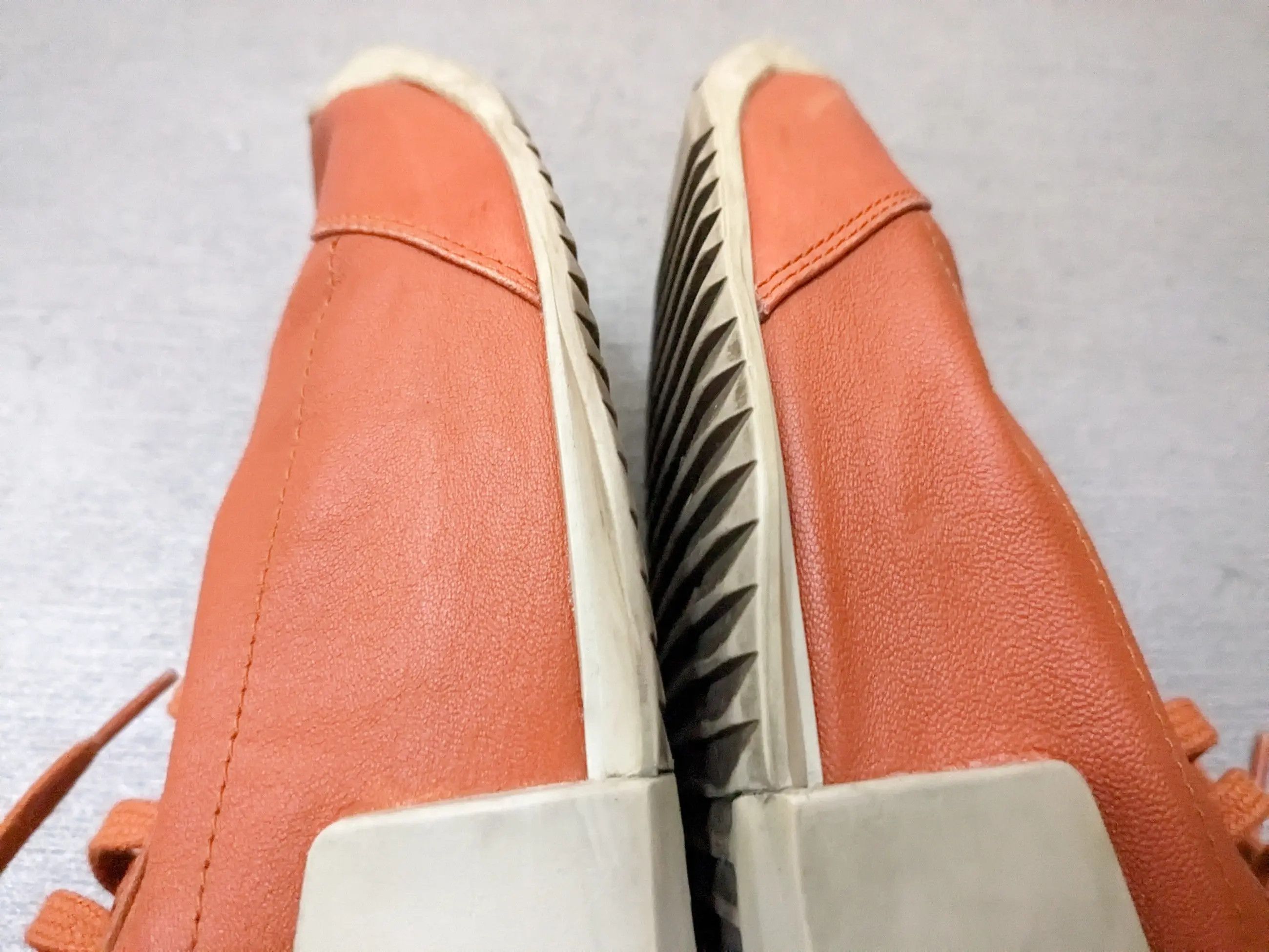 Adidas × Rick Owens Adidas x Rick Owens Level Runner Size 8.5 Orange BY2993 Size US 8.5 / EU 41-42 - 6 Thumbnail