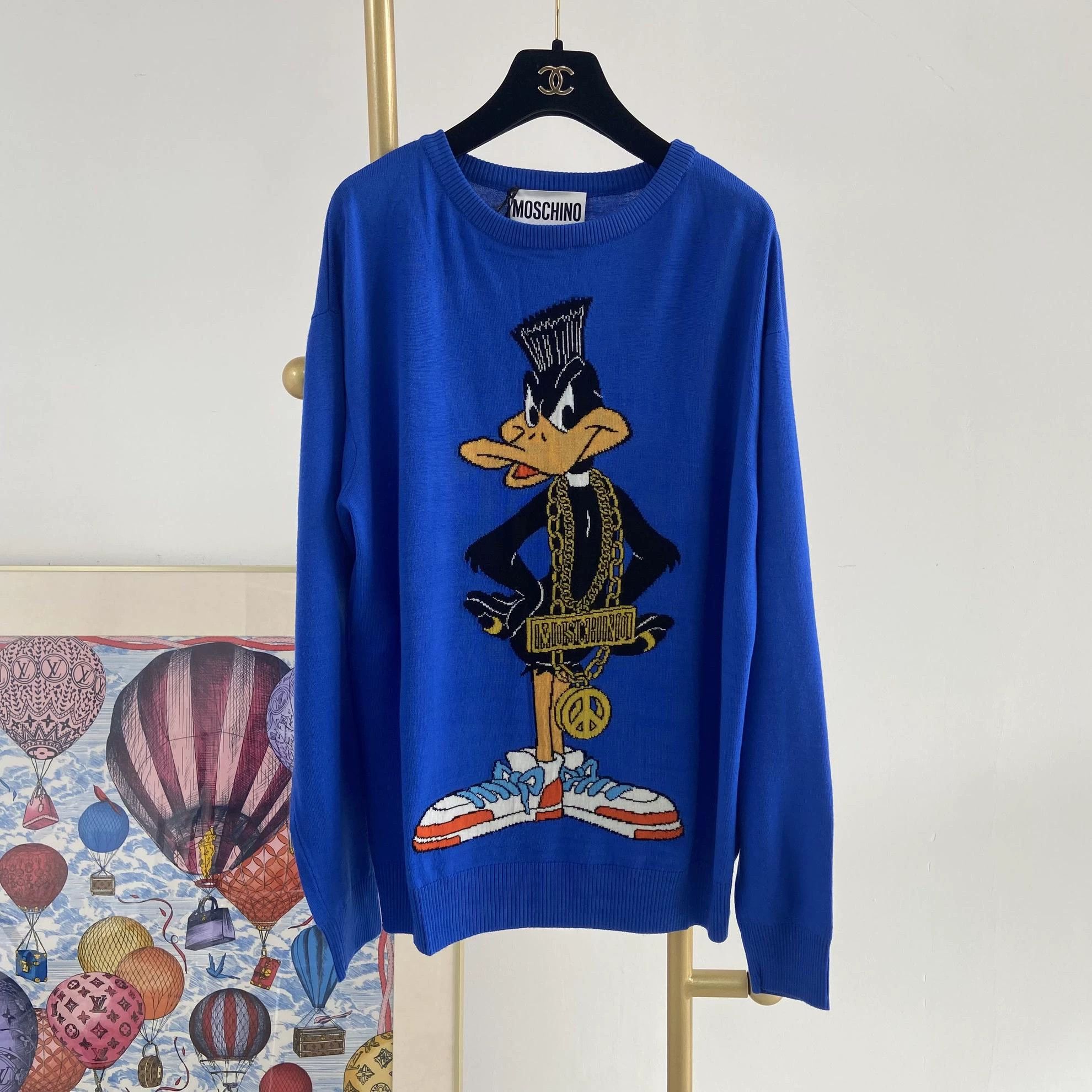 Moschino Moschino Donald Duck Knit Top S 3725 Size US S / EU 44-46 / 1 - 2 Thumbnail