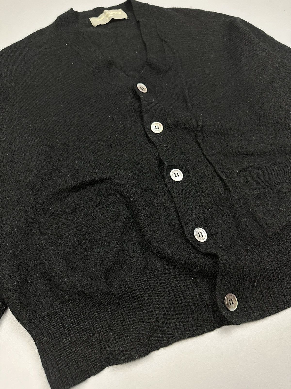 Comme des Garcons × Comme des Garcons Homme Vintage Comme Des Garcons Homme Knit Cardigan Size US M / EU 48-50 / 2 - 5 Thumbnail