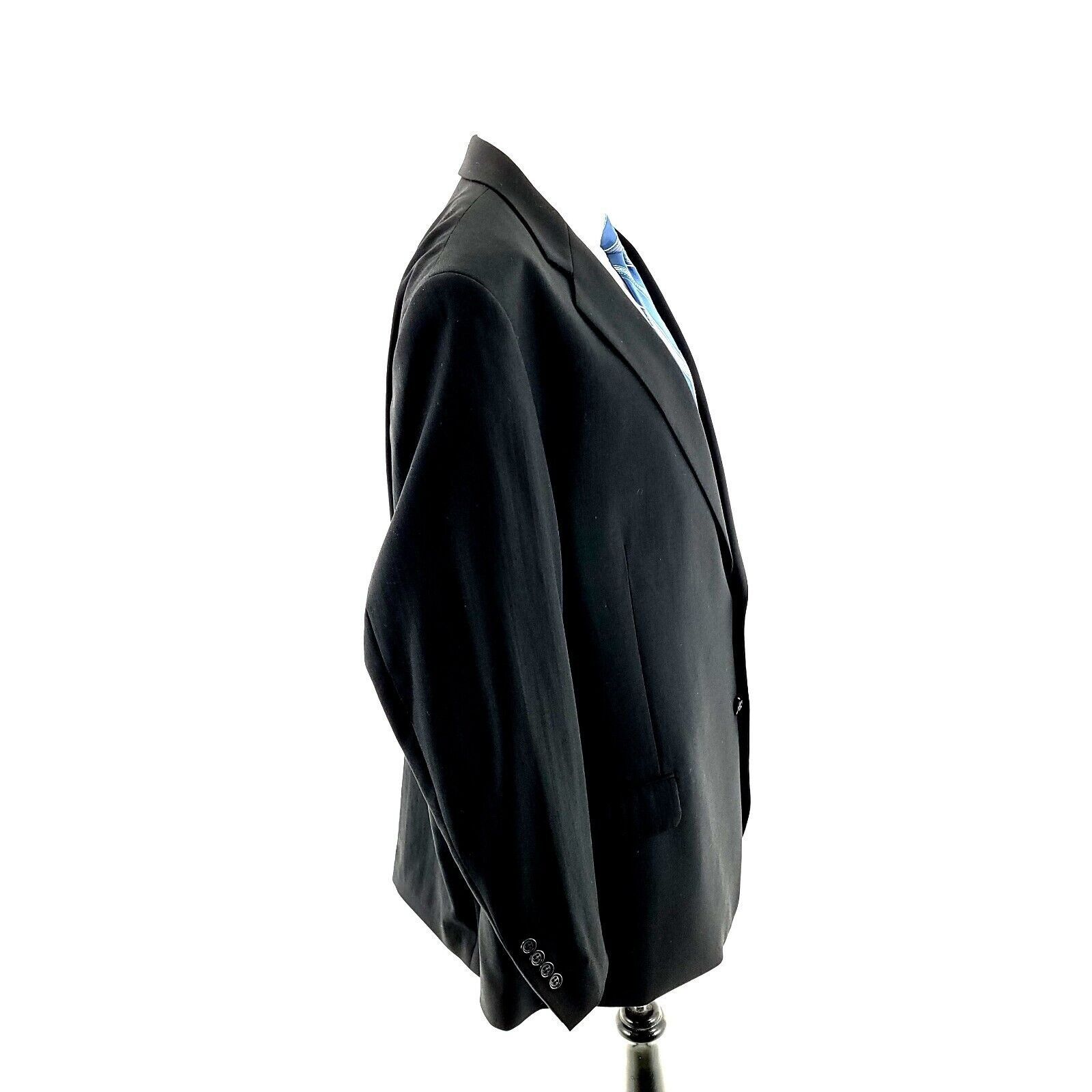 Joseph & Feiss Joseph & Feiss International Wool 2 Button Blazer 50L Black Size 50L - 6 Thumbnail