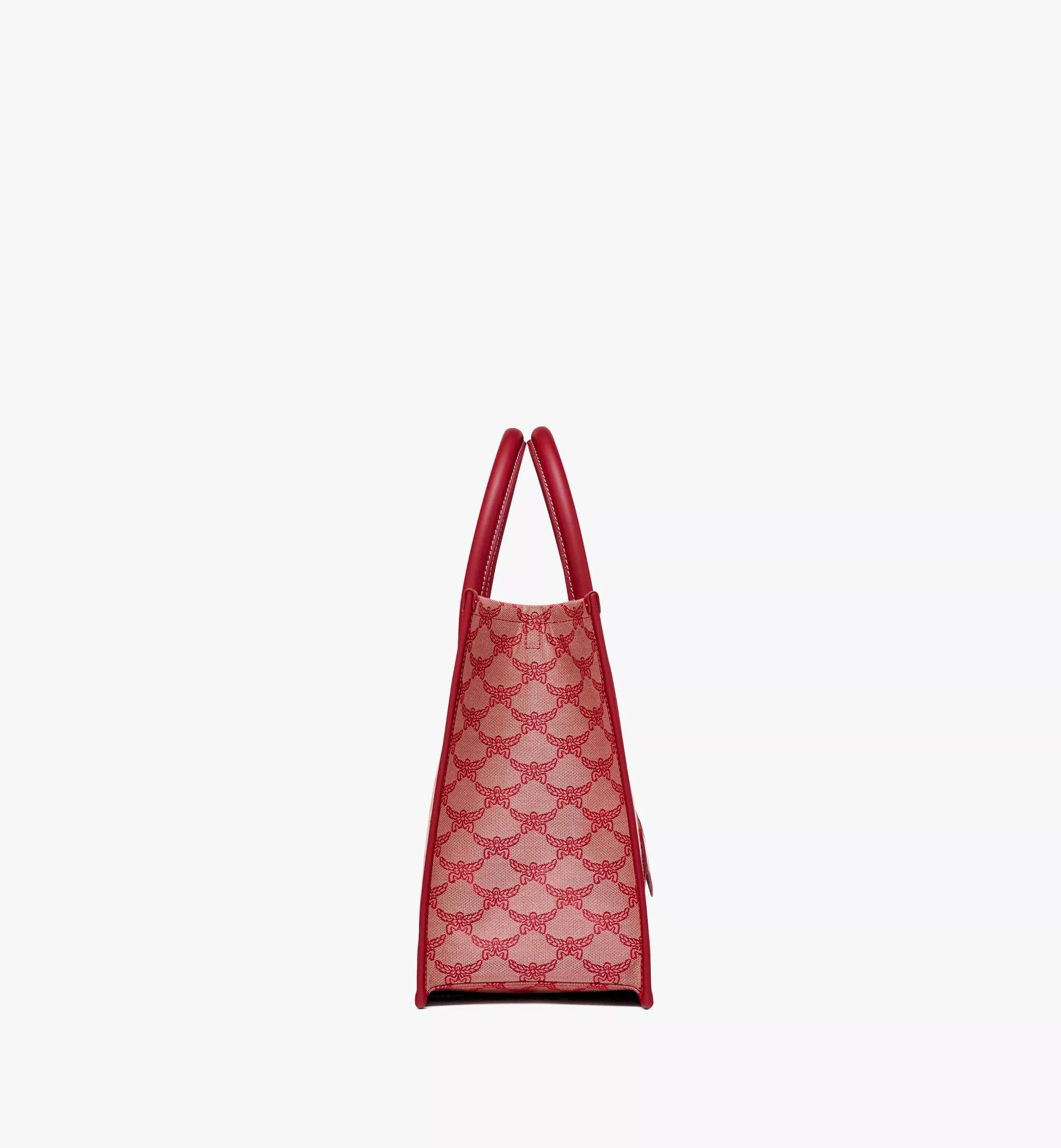 MCM o1mt1gz1224 Size: OS / Tote Medium Bag in Red Size ONE SIZE - 3 Thumbnail