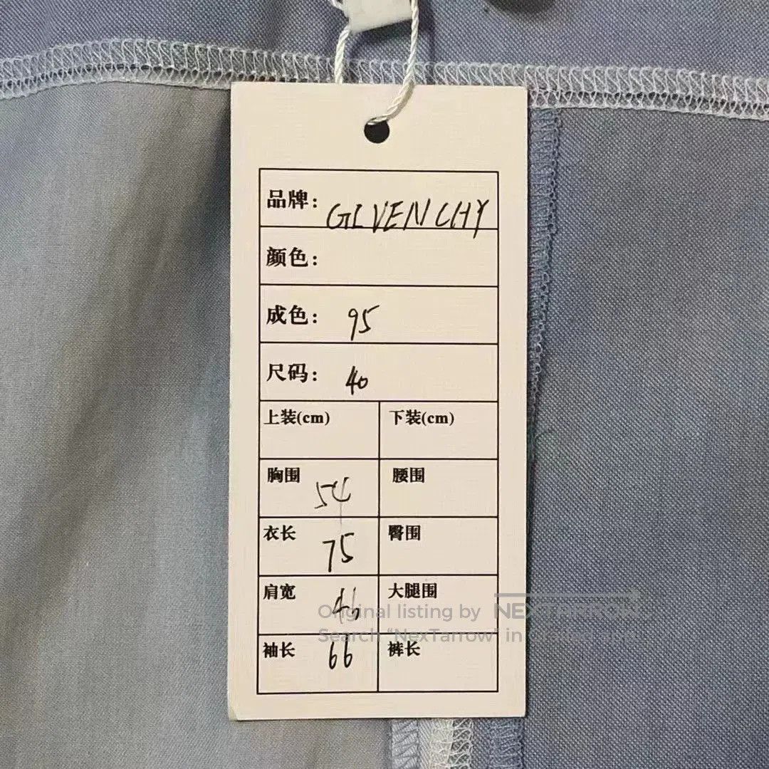 Givenchy Givenchy Spliced Long-Sleeve Shirt. Size US XXS / EU 40 - 6 Thumbnail