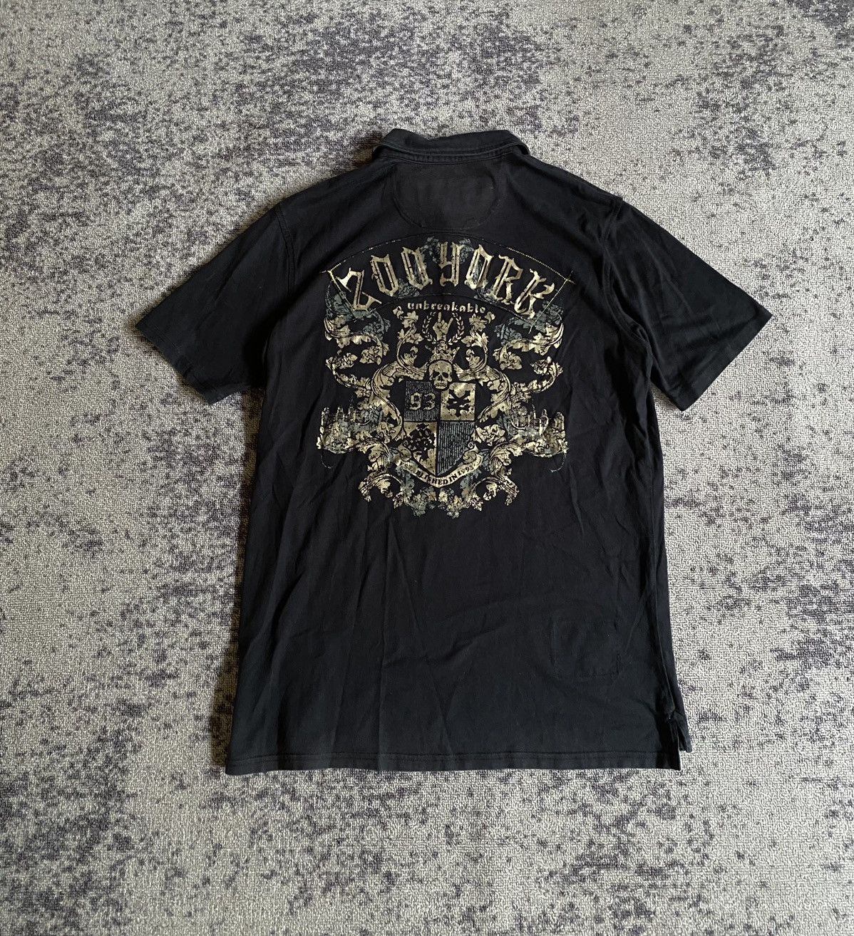 If Six Was Nine Y2k Zoo york ifsixwasnine style polo tshirt Size US M / EU 48-50 / 2 - 1 Thumbnail