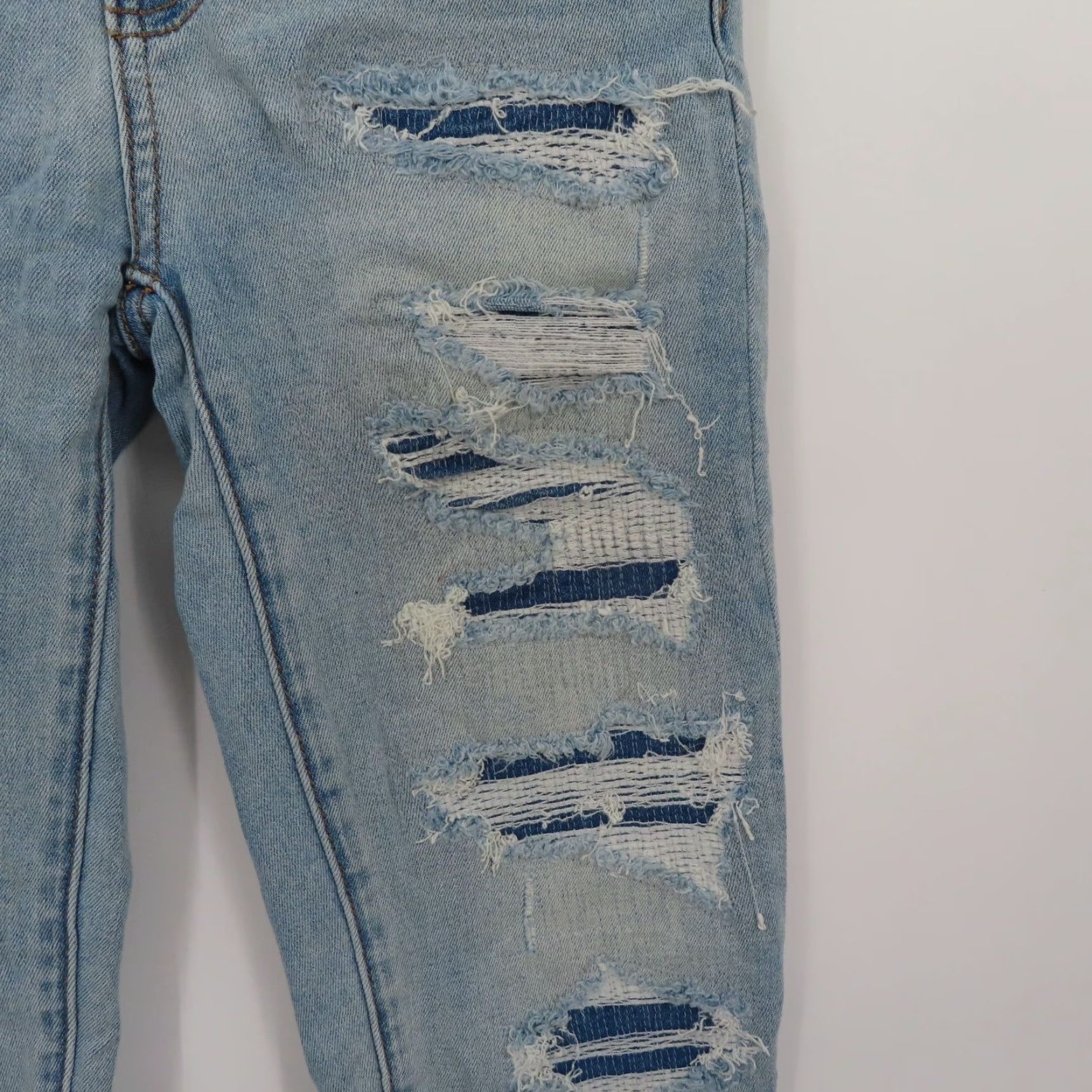 American Eagle Outfitters American Eagle Outfitters Women Jeans Jegging 2 Short 2S Hi Rise Distressed Blue Light Wash Stretch Denim 5-Pocket Damaged? No (ignore) Size 26" / US 2 / IT 38 - 6 Thumbnail