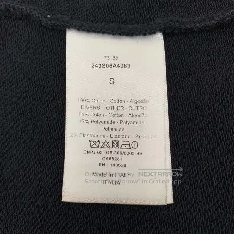 Dior Dior Black five-pointed star logo letter printed cotton ho Size S / US 4 / IT 40 - 7 Thumbnail