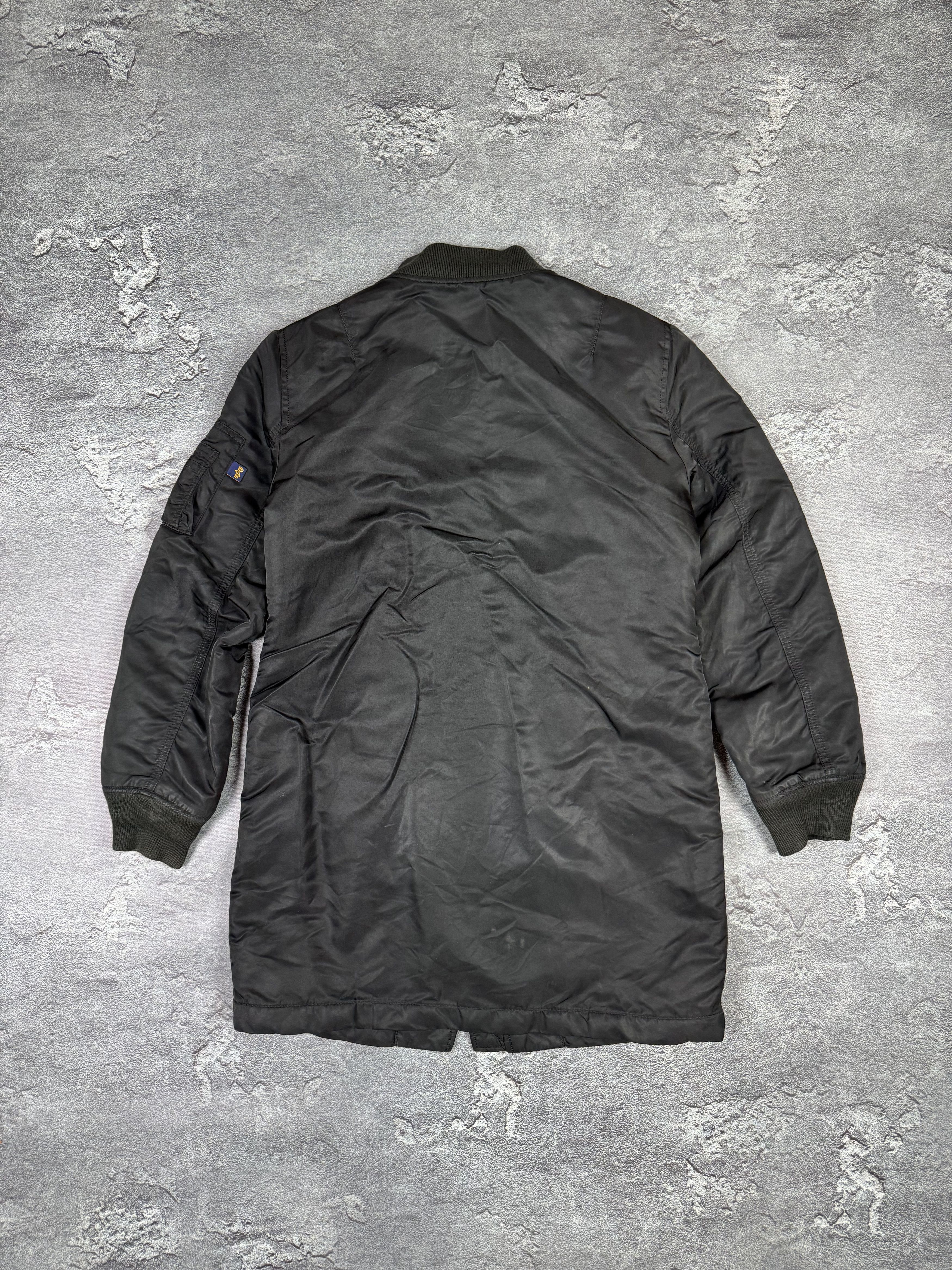 Alpha Industries Alpha Industries Long Coat Nylon Size S Streetwear Y2K Size S / US 4 / IT 40 - 3 Thumbnail