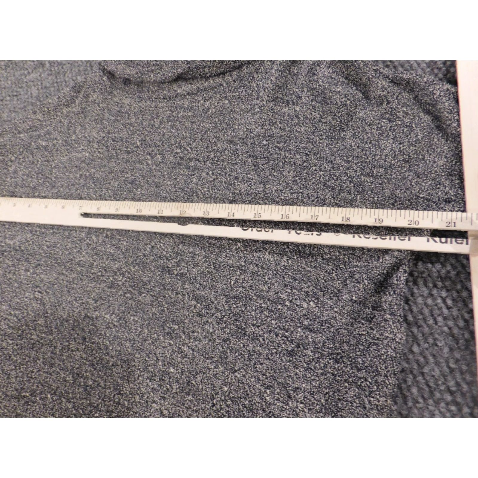 Madewell Madewell Sweater Womens XS Gray Turtleneck Pullover Regular Long Sleeve Lightweight Cotton Silk Embroidered Knit Classic Pullover Size XS / US 0-2 / IT 36-38 - 5 Thumbnail