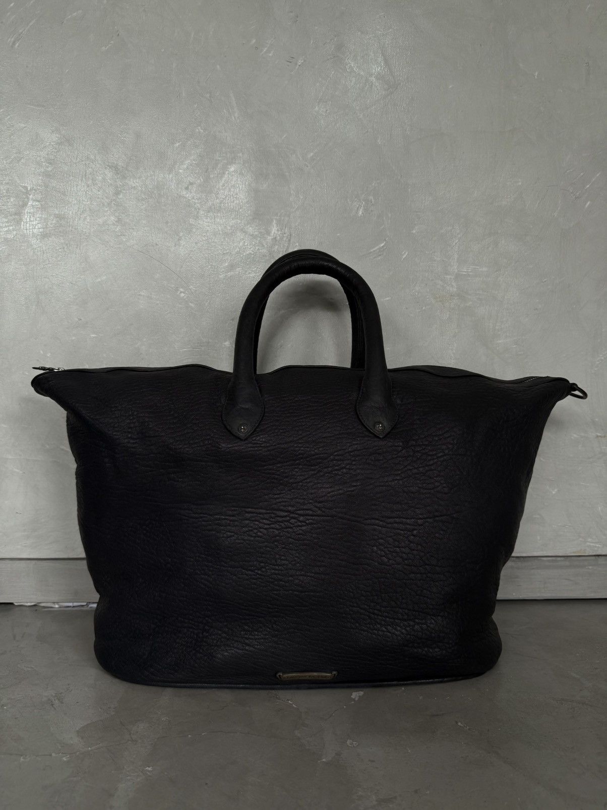 Chrome Hearts Rare 90s - Big Dagger Embellished Leather Duffle Bag Size ONE SIZE - 2 Thumbnail