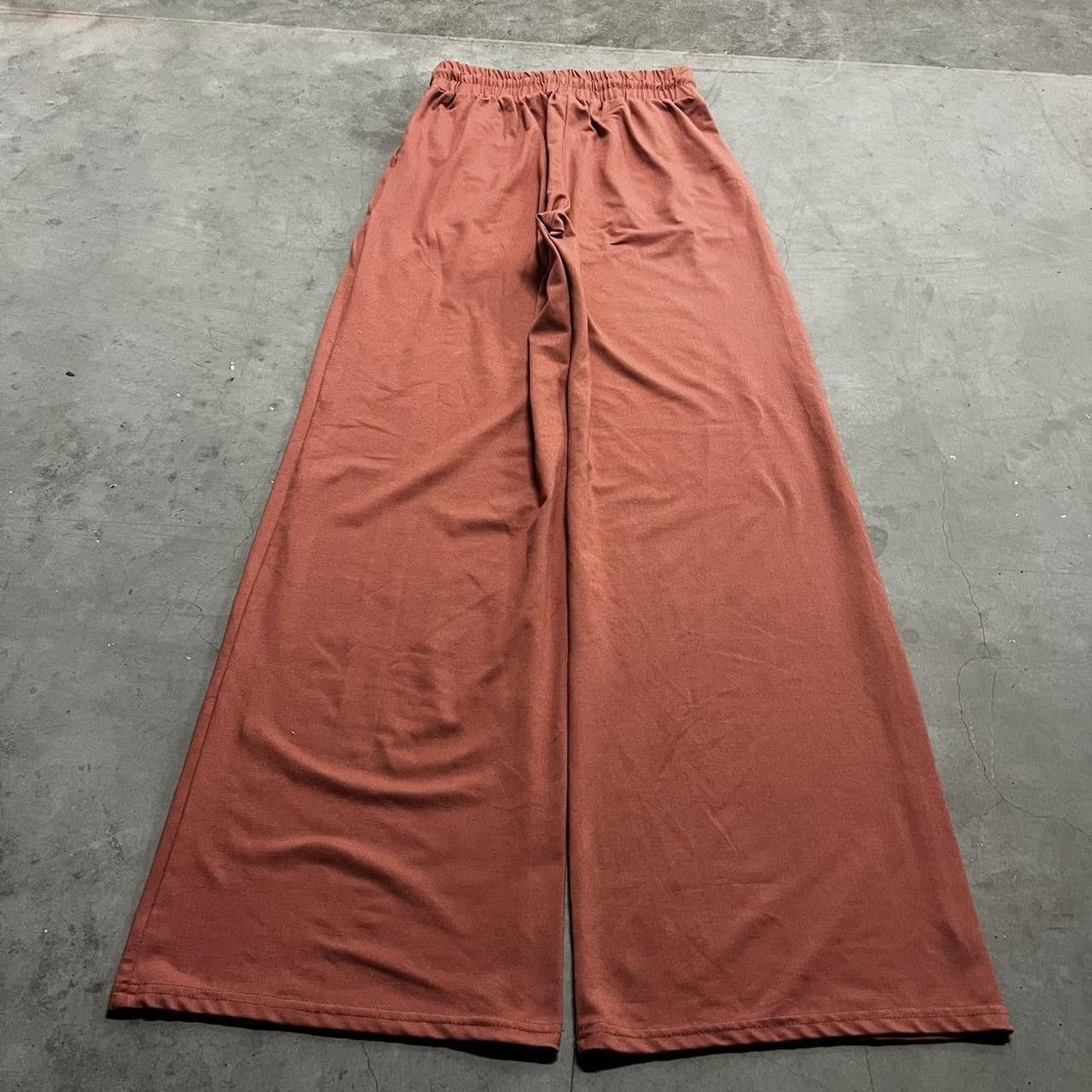 Vintage Vintage Y2K/2000s Baggy Wideleg Yoga Style Peach Sweatpants! Size US 30 / EU 46 - 5 Thumbnail