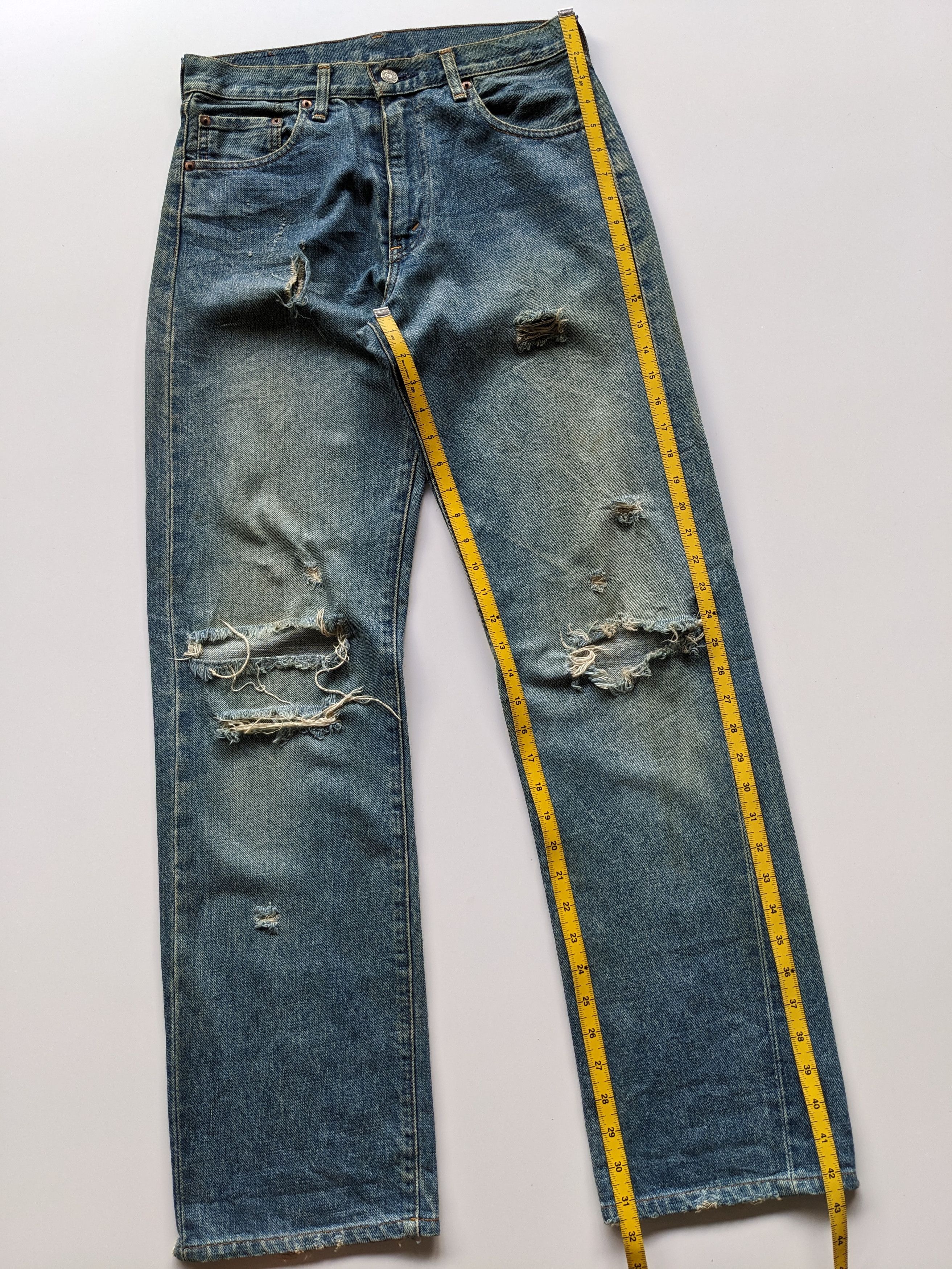 Levi's × Levi's Vintage Clothing × Vintage Vintage Levi's 502 Big E selvedge jeans Size US 31 - 10 Thumbnail