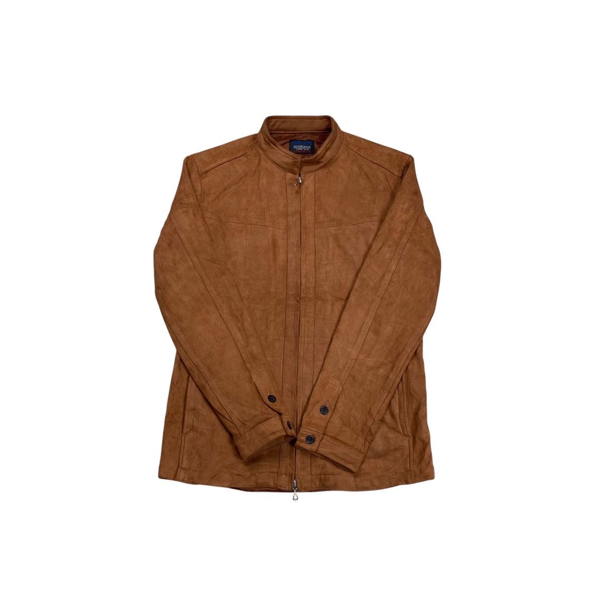14th Addiction Nicole Club For Men Two-Way Zip Suede Jacket Size US M / EU 48-50 / 2 - 6 Thumbnail