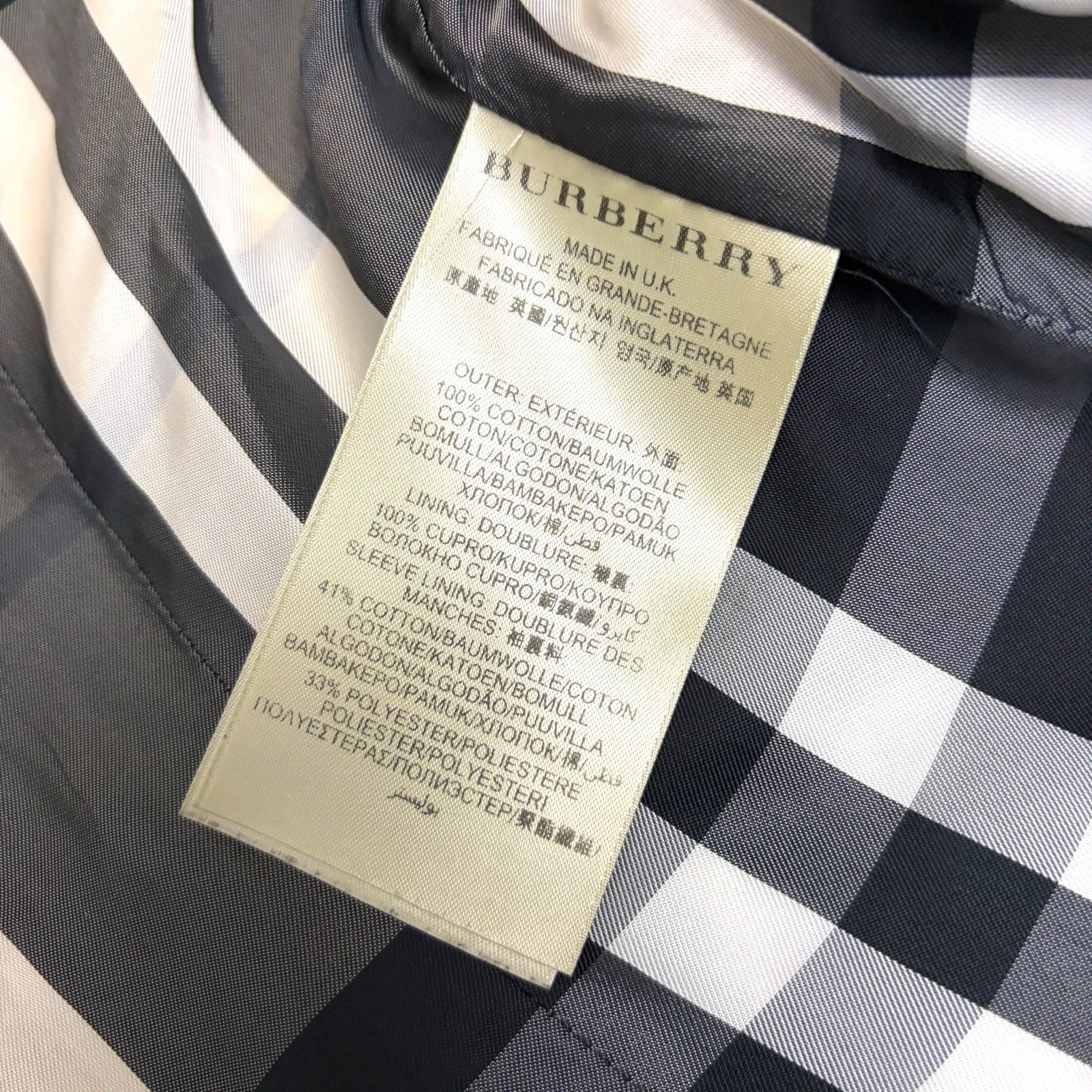 Burberry BURBERRY Trench Coat Luxury Business Jacquard Vintage XS Size XS / US 0-2 / IT 36-38 - 9 Thumbnail