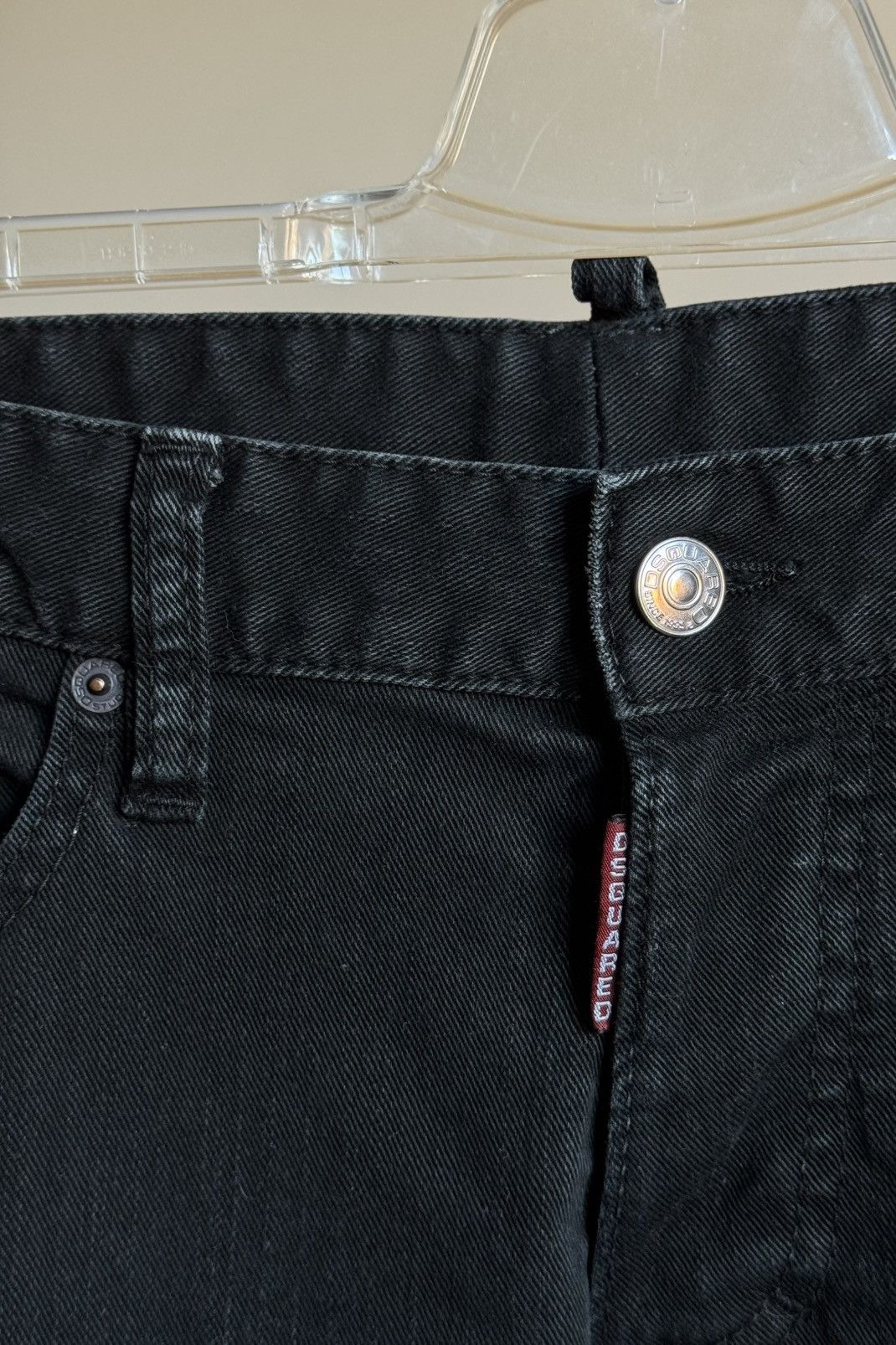 Dsquared2 Dsquared2 Metal Logo Denim Pants Black Jeans 48 Size US 30 / EU 46 - 8 Thumbnail