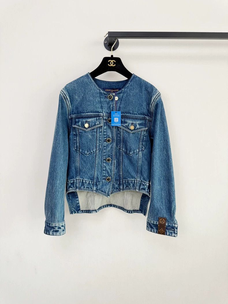 Louis Vuitton Denim Jacket Almost New Condition