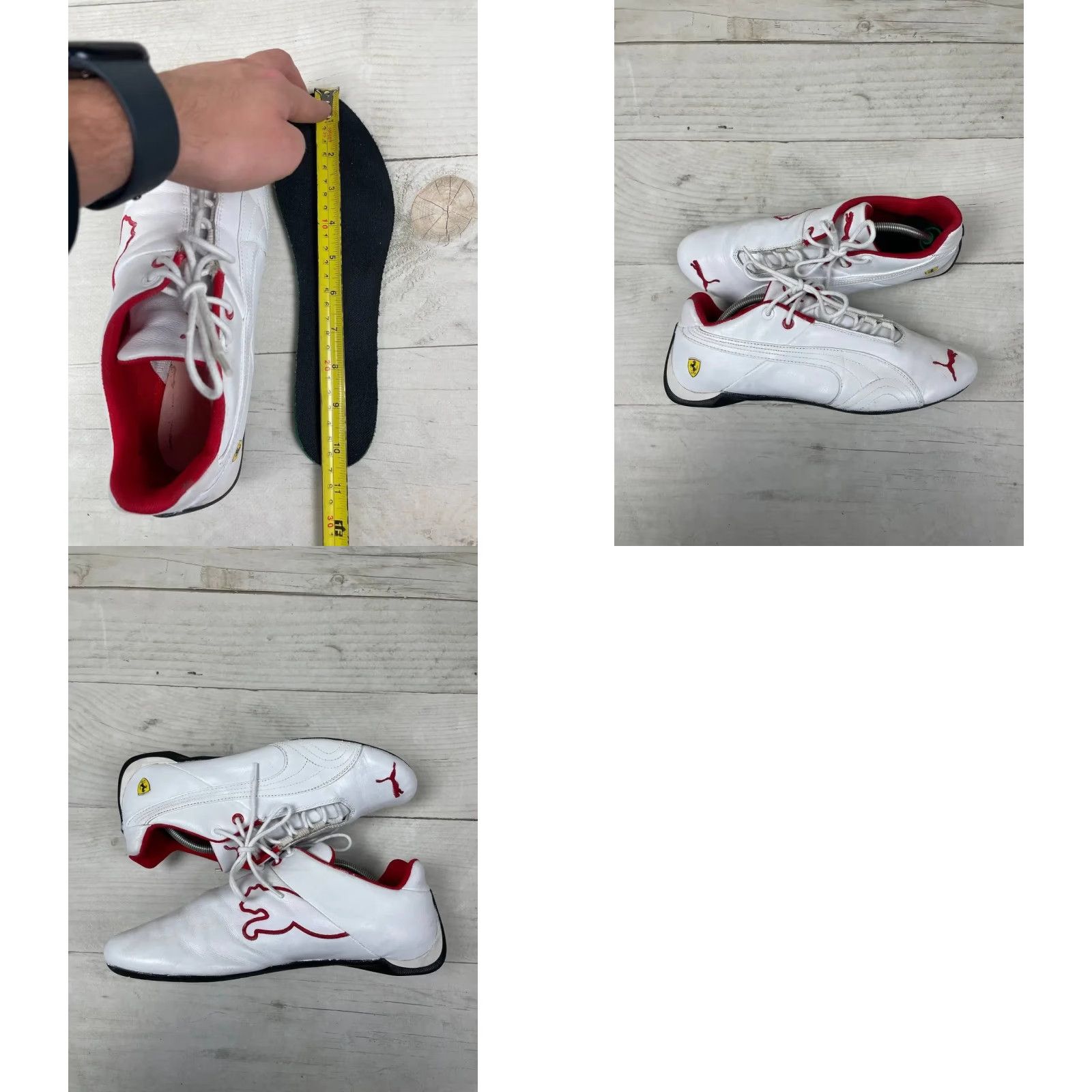 Puma Puma Speedcat Leather Sneakers White Men 8.5 US Sneakers Cat Theme Casual Athletic Shoes Size US 9 / EU 42 - 8 Thumbnail
