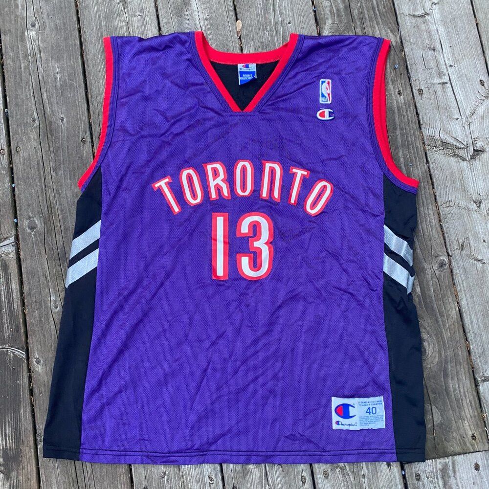 Champion × Vintage Vintage 1999 Champion Toronto Raptors Jerome Williams Jerse Size US M / EU 48-50 / 2 - 5 Thumbnail