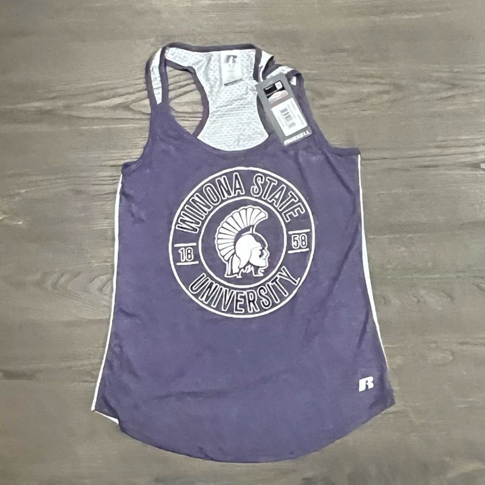 Russell Athletic NWT Winona State University Minnesota Tank Top - Size M Size M / US 6-8 / IT 42-44 - 1 Thumbnail