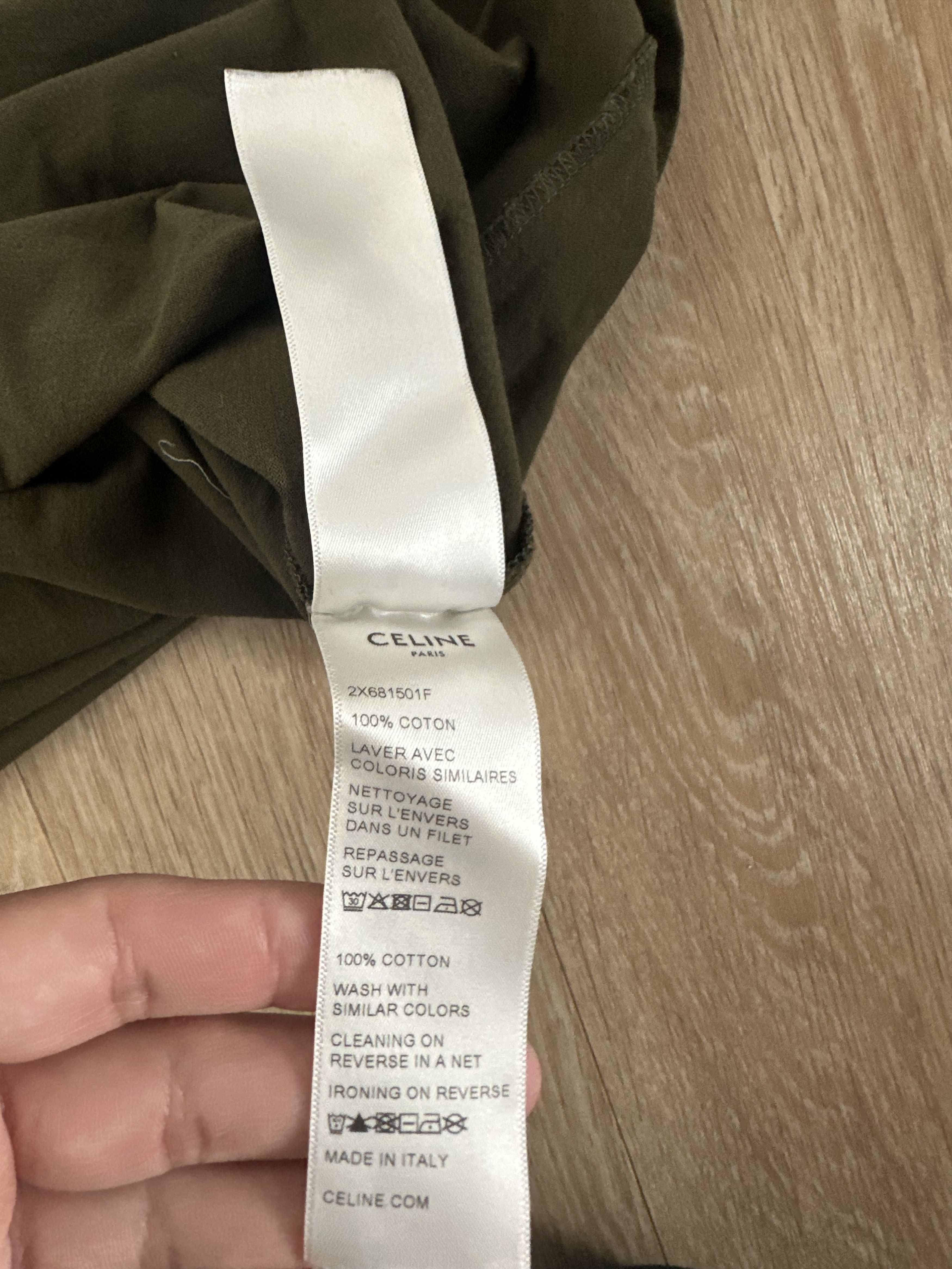 Celine CELINE LOOSE T-SHIRT Size US M / EU 48-50 / 2 - 5 Thumbnail