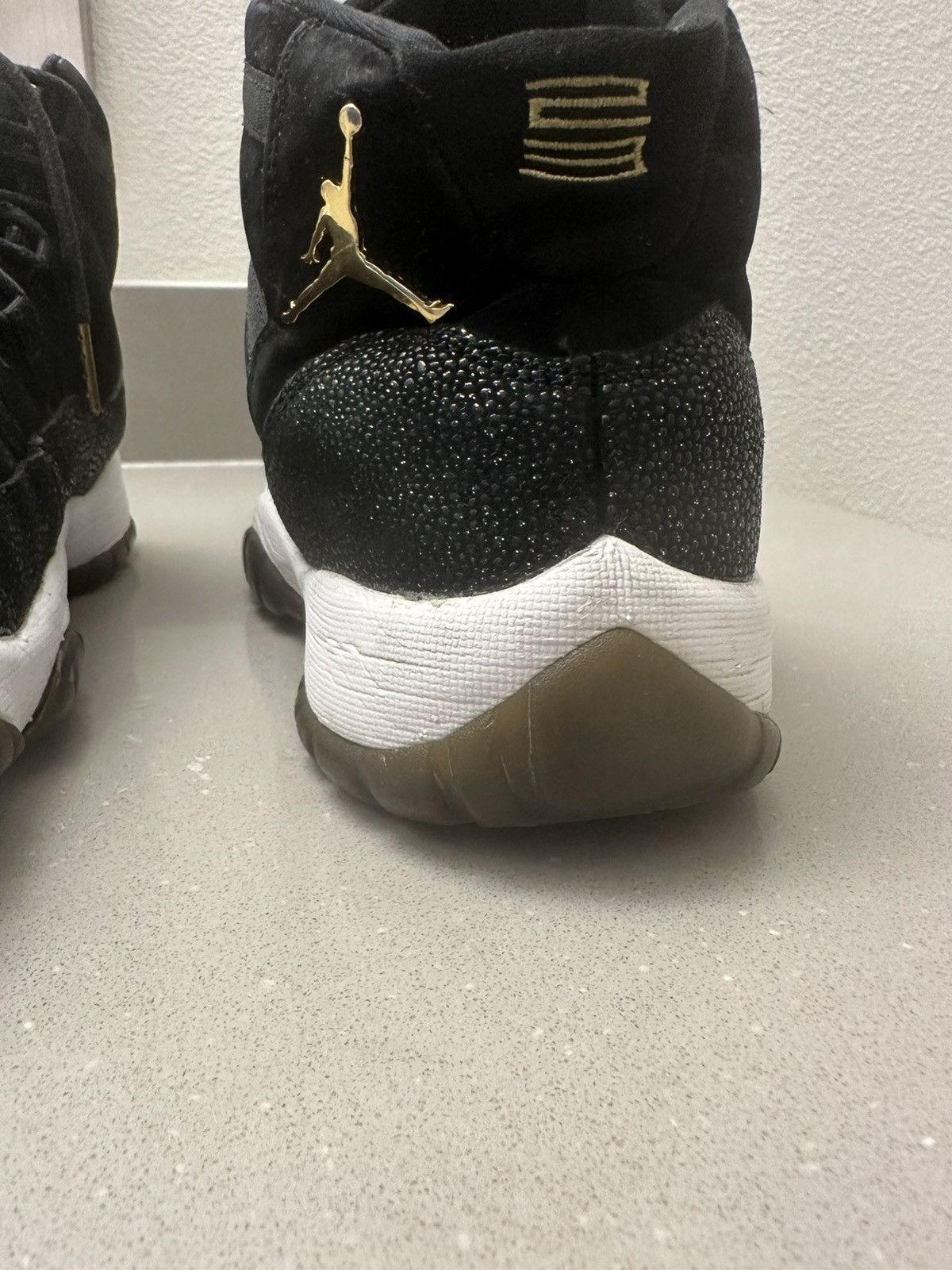 Jordan Brand Jordan 11 Retro Heiress Black Stingray Size US 8 / EU 41 - 7 Thumbnail