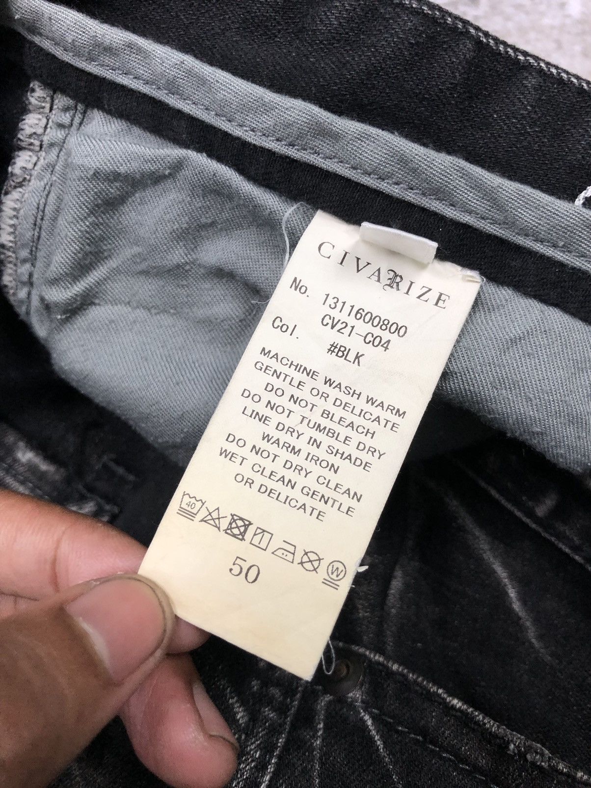 CIVARIZE CIVARIZE RAW JEANS Size US 32 / EU 48 - 10 Thumbnail