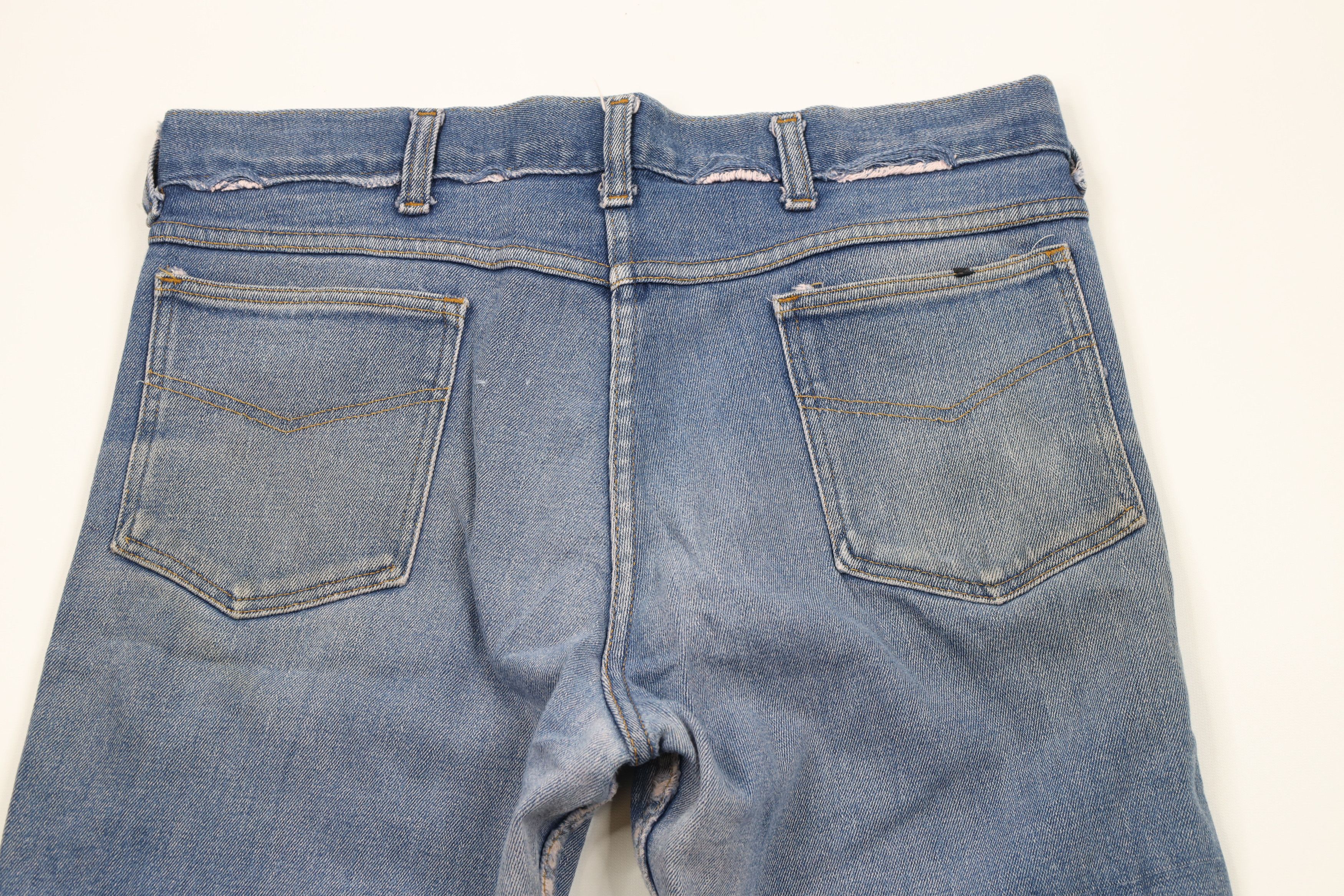 Vintage Vintage 70s Streetwear Wide Leg Bell Bottoms Denim Jeans USA Size US 36 / EU 52 - 10 Thumbnail