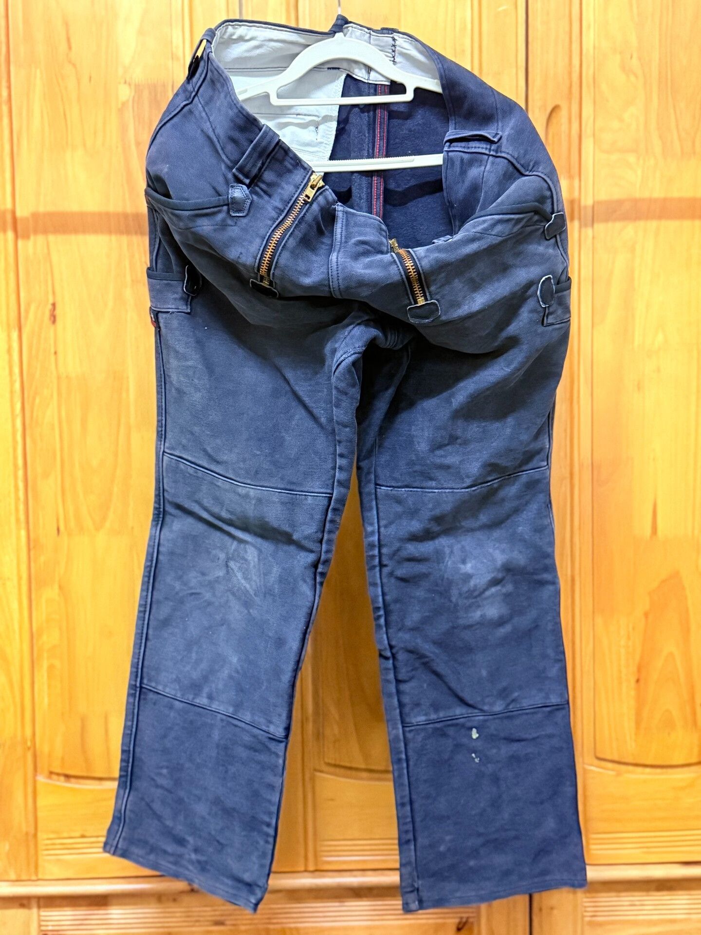 Vintage Vintage FHB German Work Pants with Zippers Size US 36 / EU 52 - 1 Thumbnail