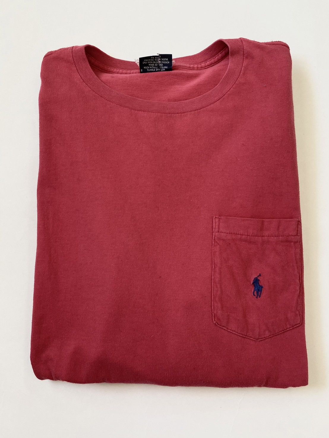 Polo Ralph Lauren × Vintage Vintage Polo Ralph Lauren Pocket Tee Size US M / EU 48-50 / 2 - 5 Thumbnail