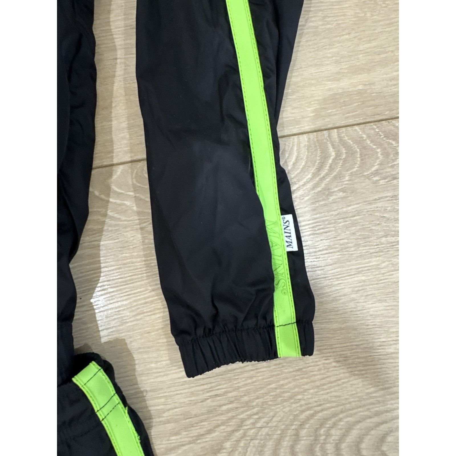 MAINS Skepta Mains London Nylon Tracksuit Top & Bottom Black Size US M / EU 48-50 / 2 - 8 Thumbnail