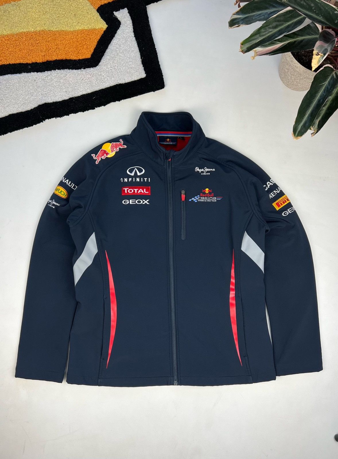 NASCAR × Pepe Jeans × Red Bull RED BULL RACING SOFTSHELL JACKET Size XL / US 12-14 / IT 48-50 - 1 Thumbnail
