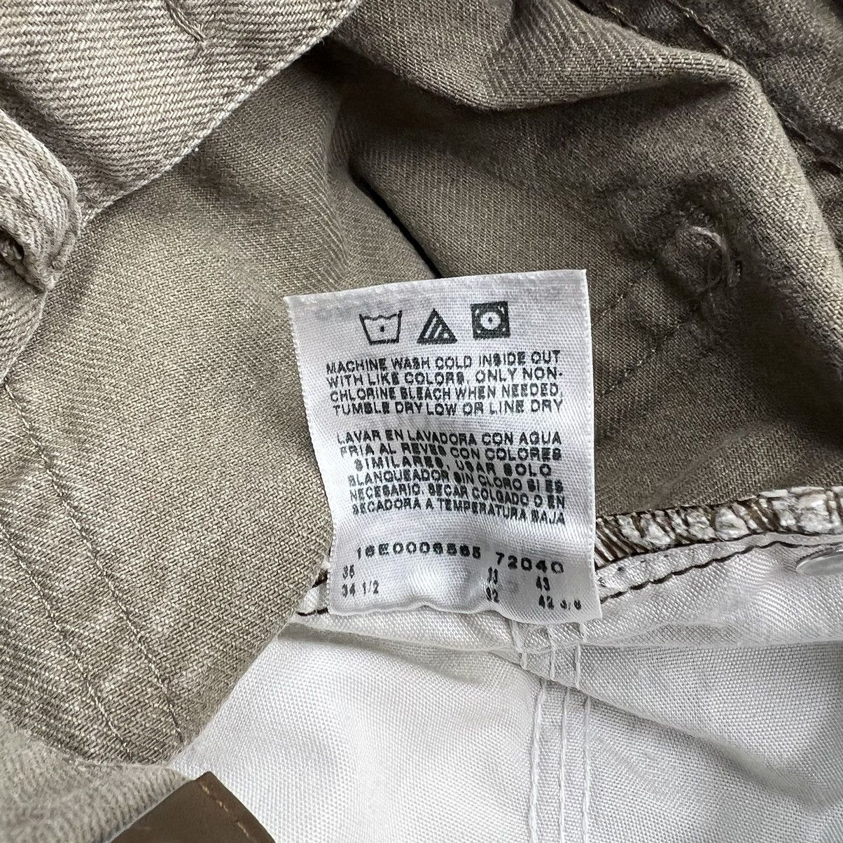 Lee × Vintage Lee Jeans Brown Regular Fit Straight Carpenter Workwear Size US 33 - 9 Thumbnail