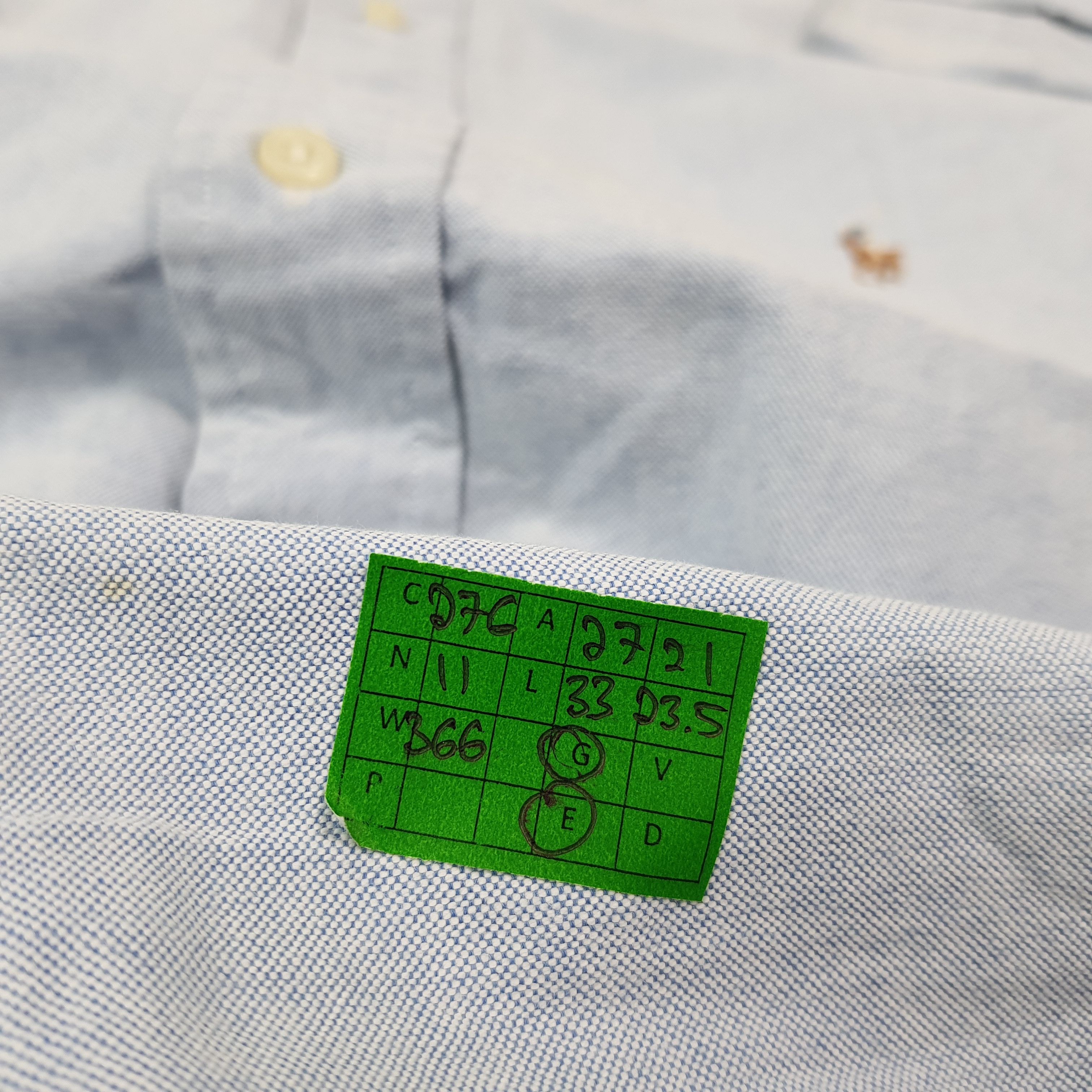 Polo Ralph Lauren Vintage Polo by Ralph Lauren Casual Button Up Shirt C276N11 Size US XXL / EU 58 / 5 - 8 Thumbnail